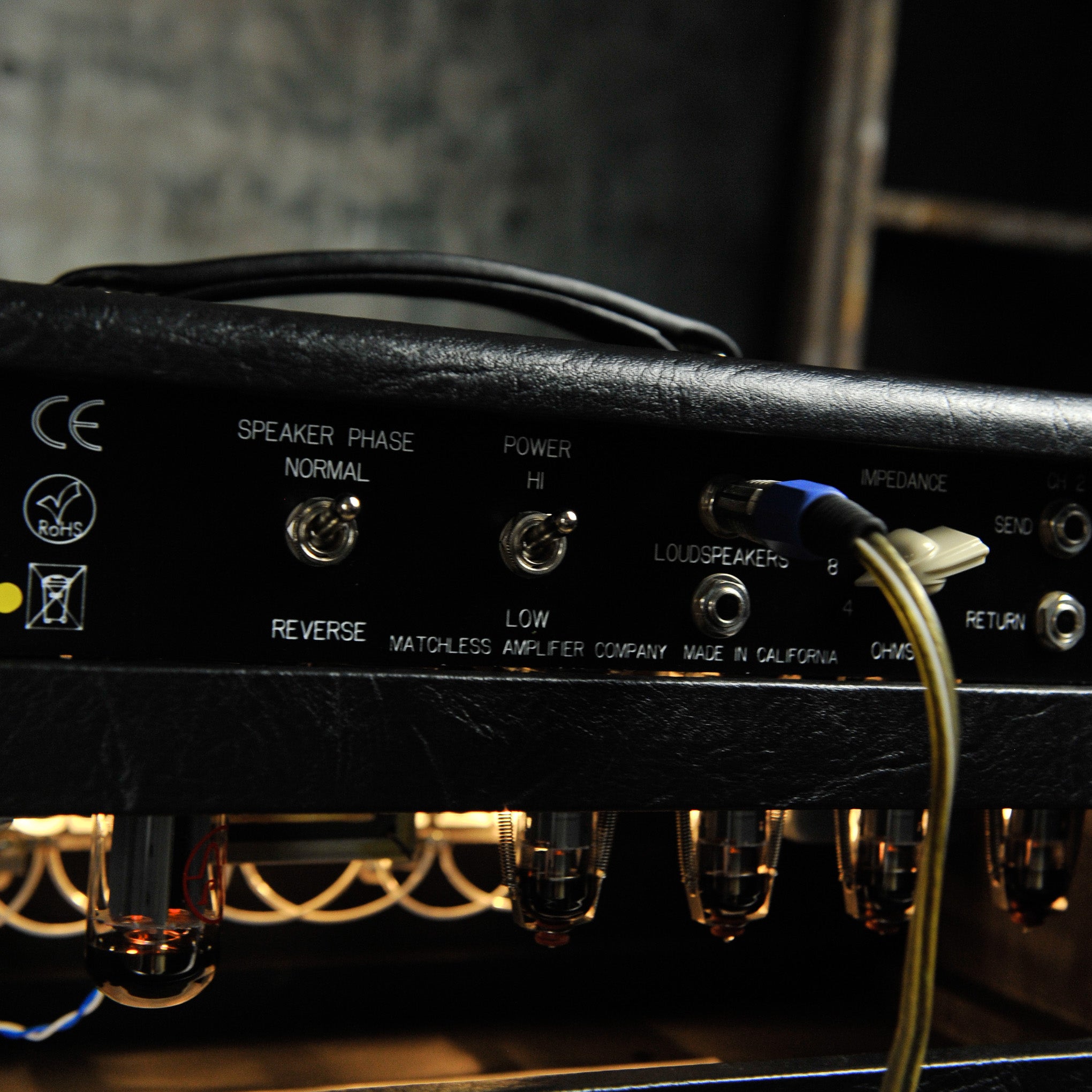 Matchless HC-30 30W Head Black/Silver