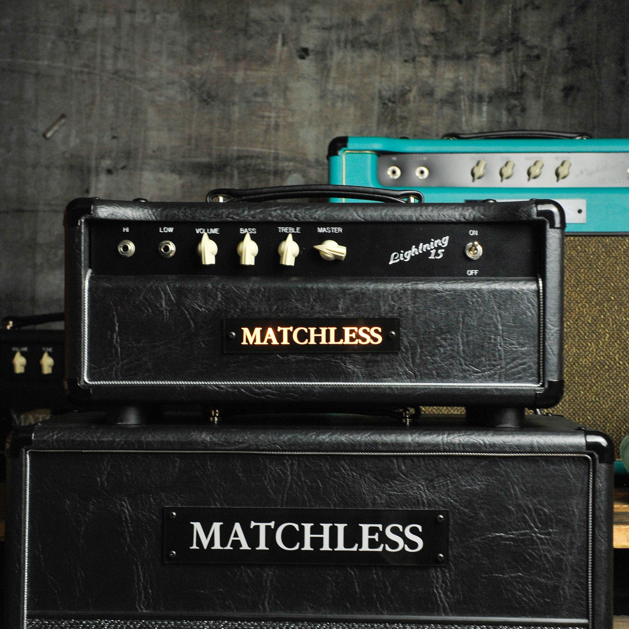 Matchless Lightning 15W Head Black/Silver