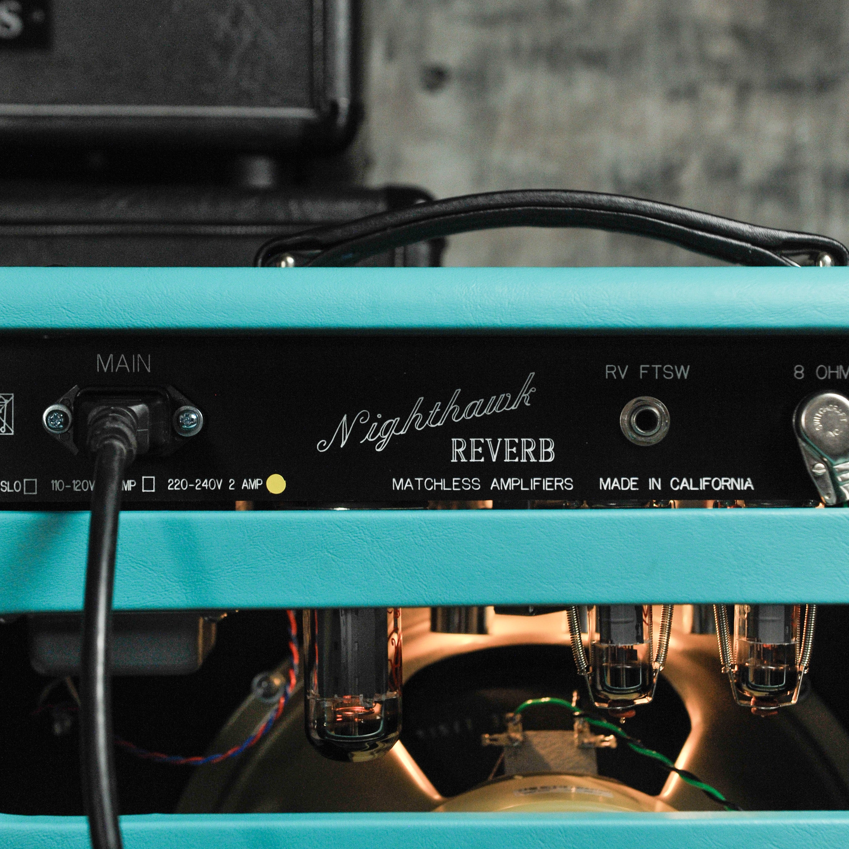 Matchless Nighthawk 15W Reverb Combo 112 Turquoise/Gold