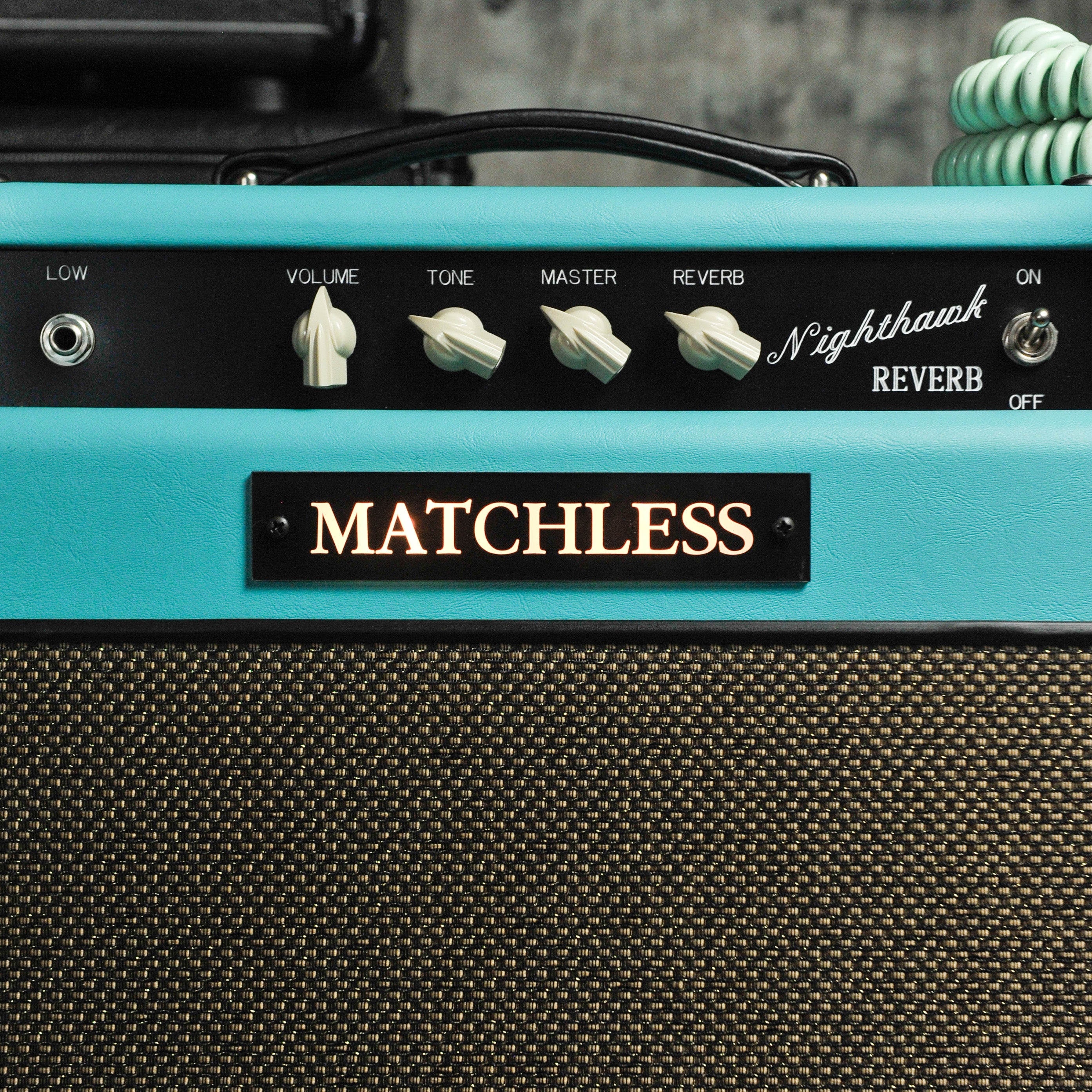 Matchless Nighthawk 15W Reverb Combo 112 Turquoise/Gold
