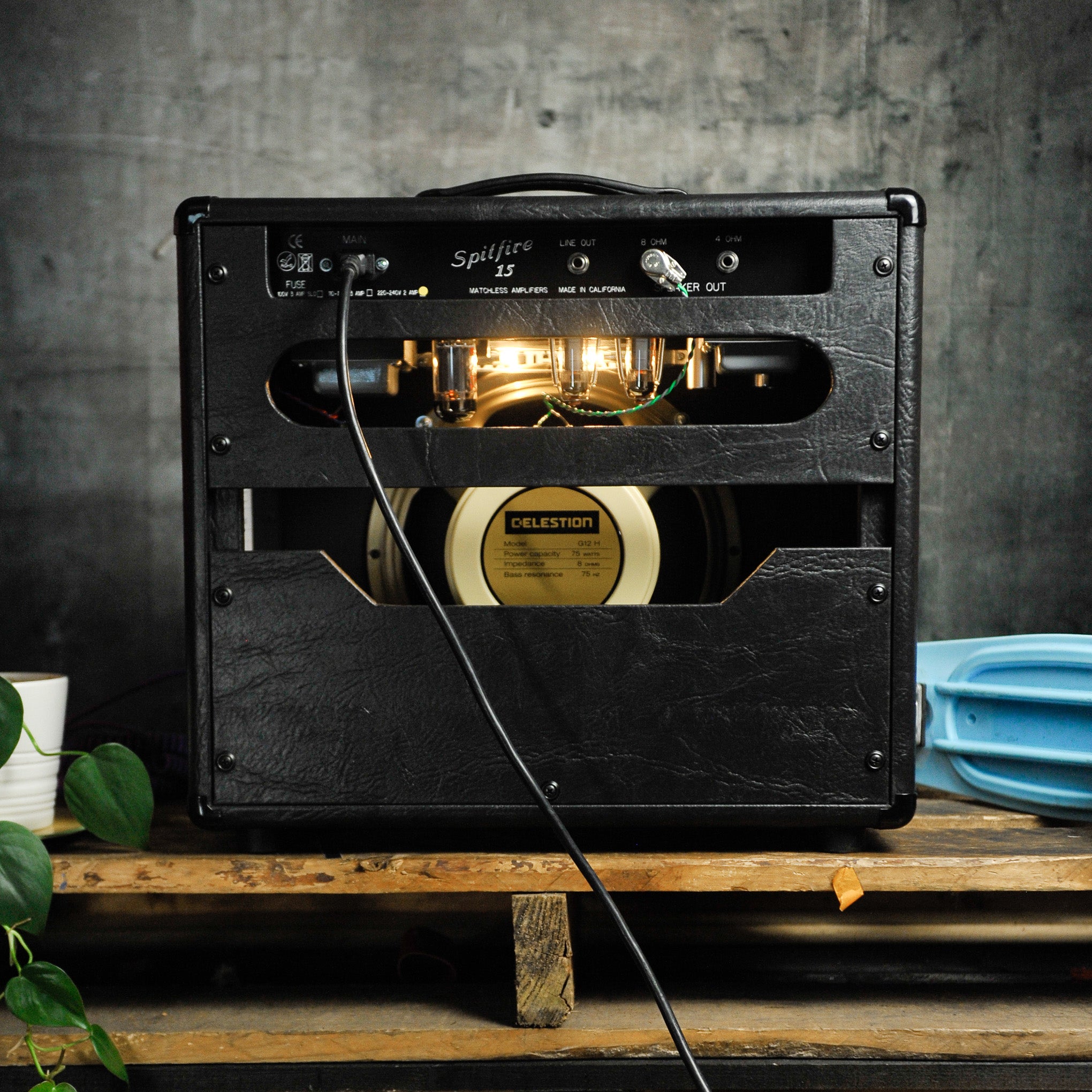 Matchless Spitfire 15W Reverb Combo 112 Black/Silver