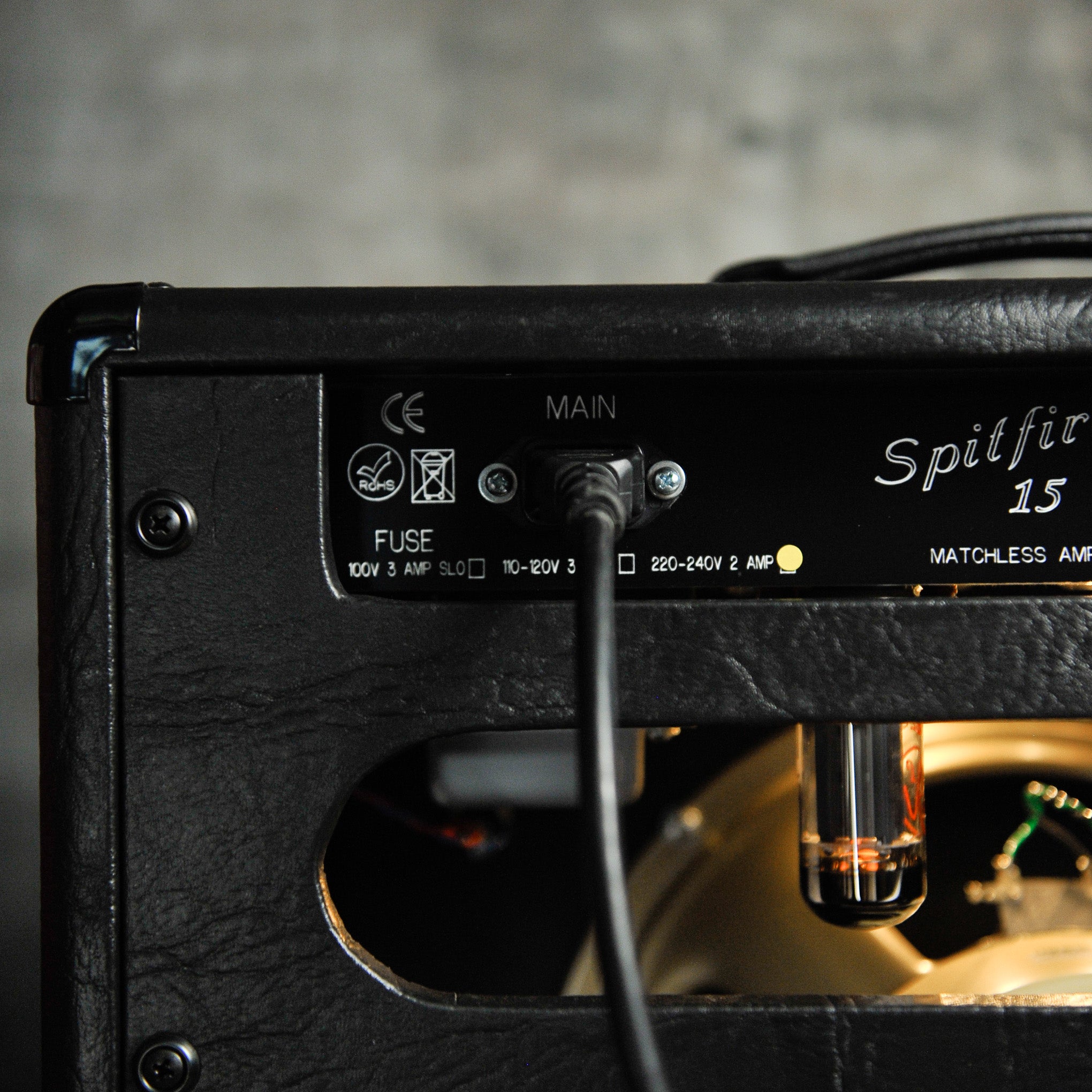 Matchless Spitfire 15W Reverb Combo 112 Black/Silver