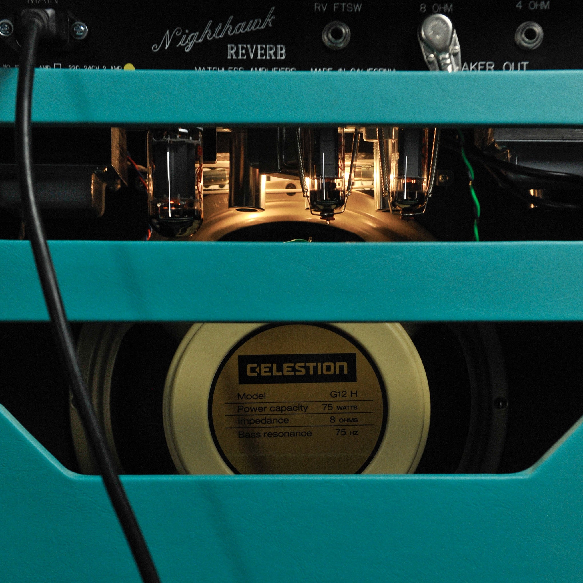 Matchless Nighthawk 15W Reverb Combo 112 Turquoise/Gold