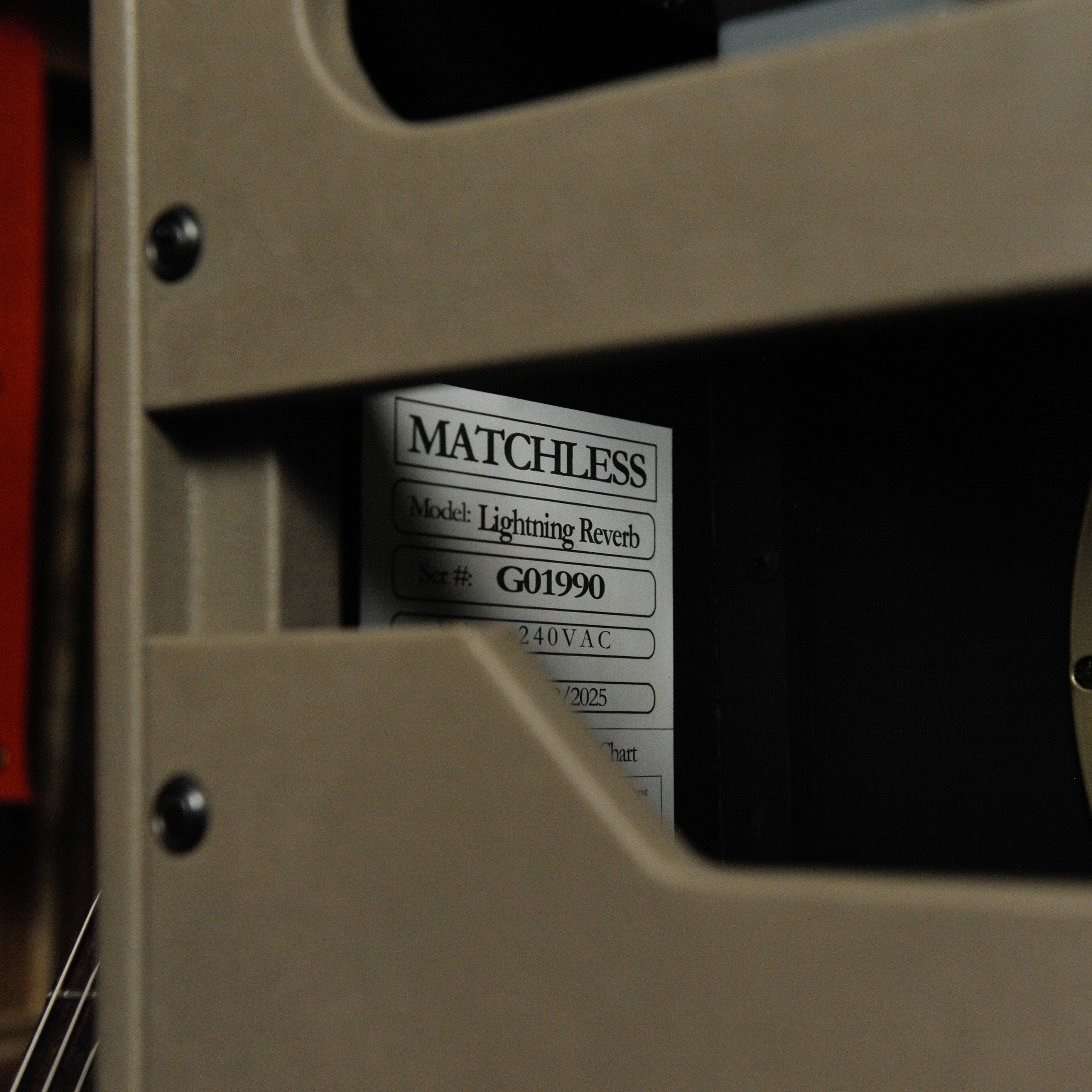 Matchless Lightning 15W Reverb Combo Cappuccino/Gold