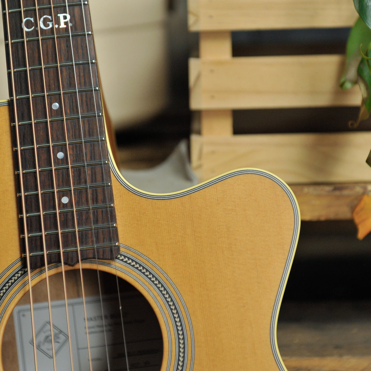 Maton Master Built The T.E. Personal Cutaway Acoustic Guitar