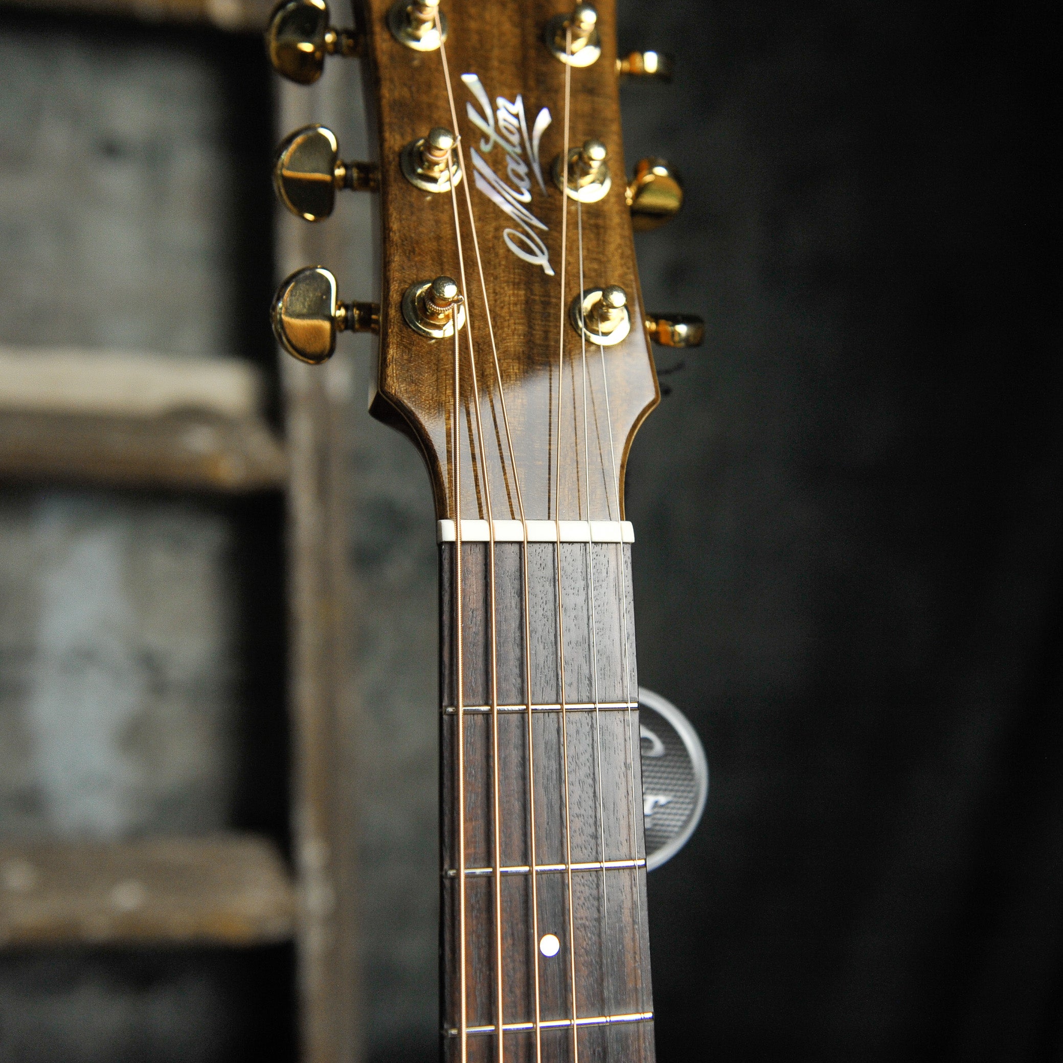 Maton Master Built The T.E. Personal Jumbo Sunburst Acoustic