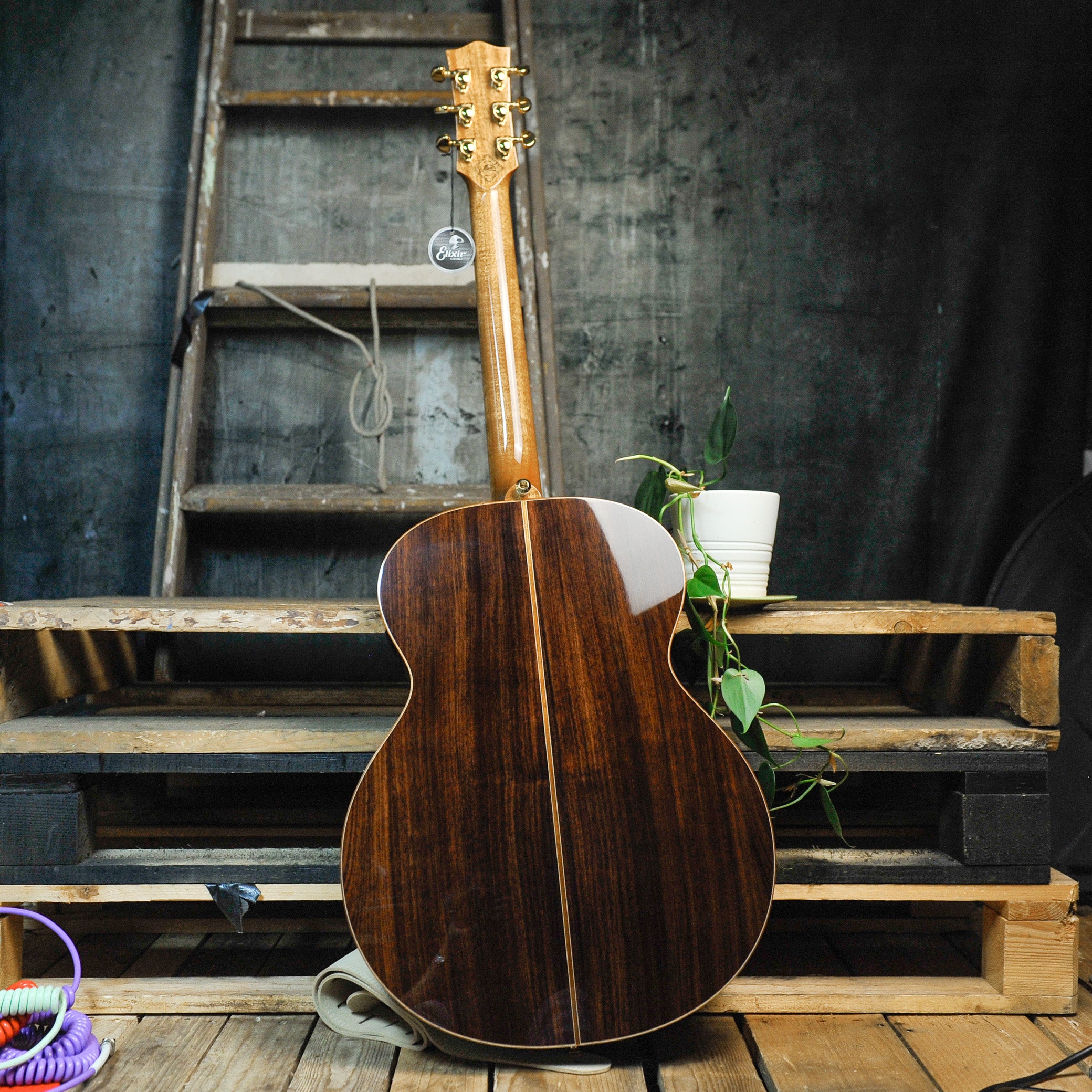 Maton Master Built The T.E. Personal Jumbo Sunburst Acoustic
