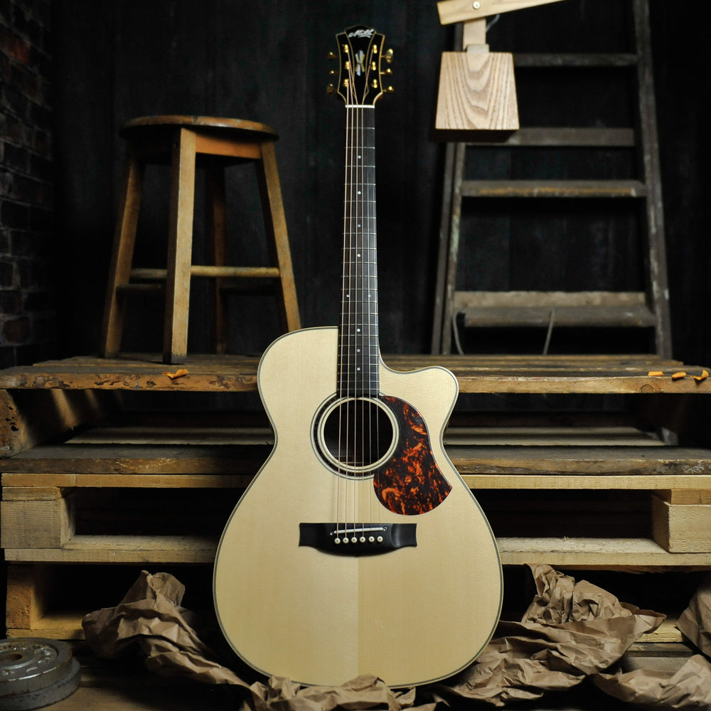 Maton Master Built The L.E. May Acoustic Guitar – Gladesville Guitar ...