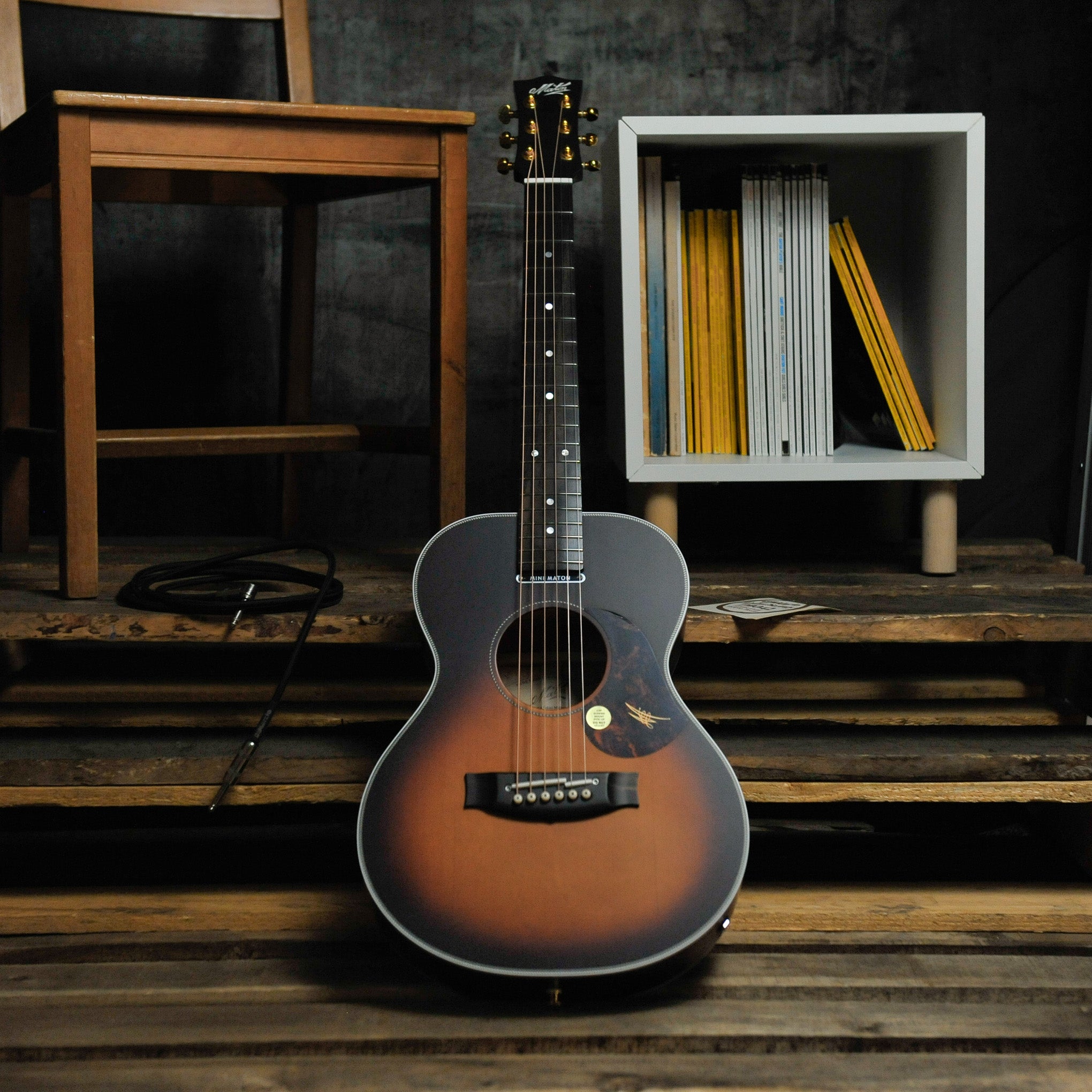 Maton EMTB-6 Troubadour Mini Acoustic Electric Guitar – Gladesville ...