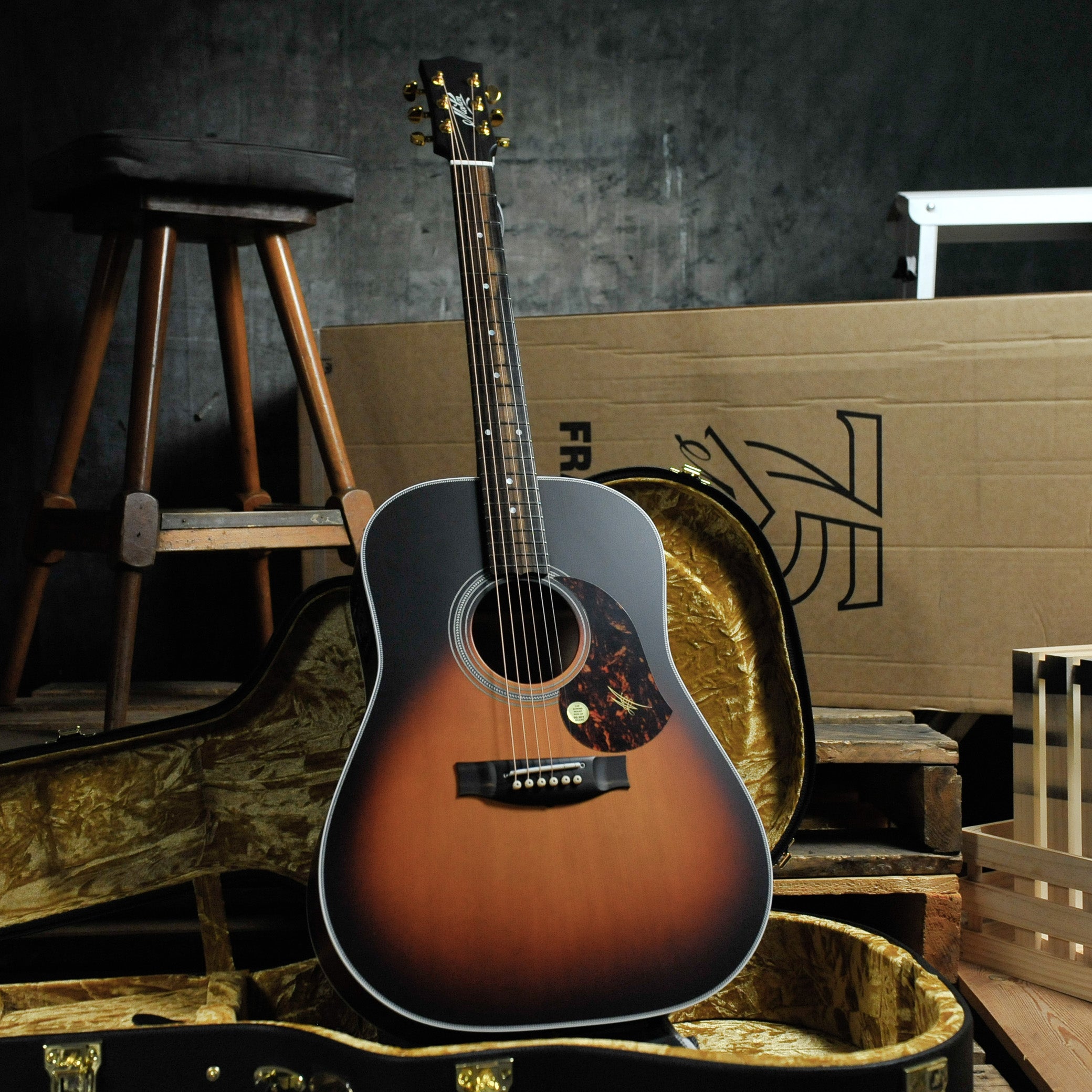 Maton Troubadour Dreadnought Acoustic Electric Guitar