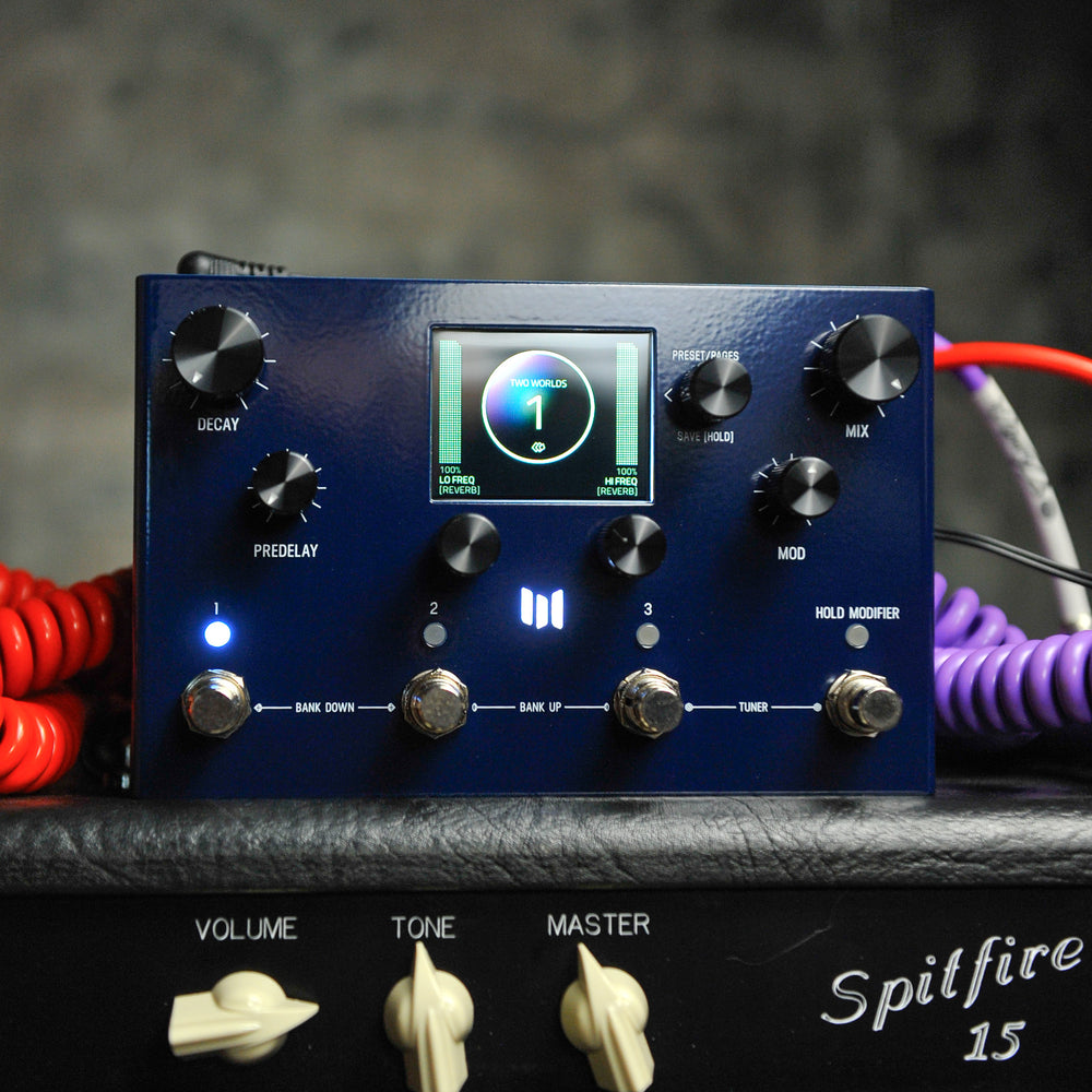 Meris MercuryX Modular Reverb System Pedal
