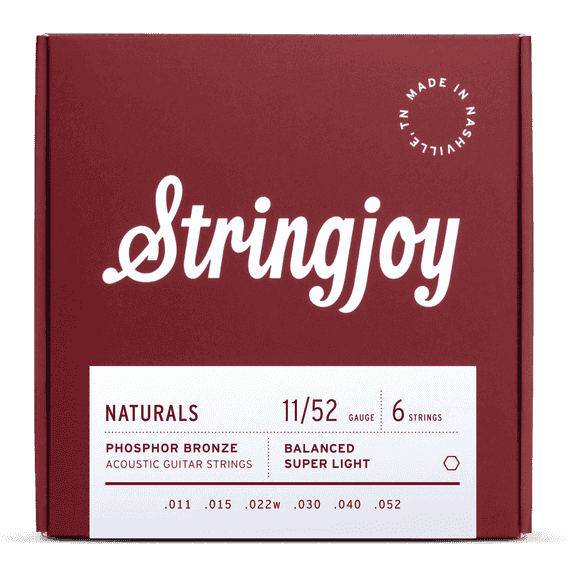 Stringjoy Naturals | Phosphor Bronze Acoustic