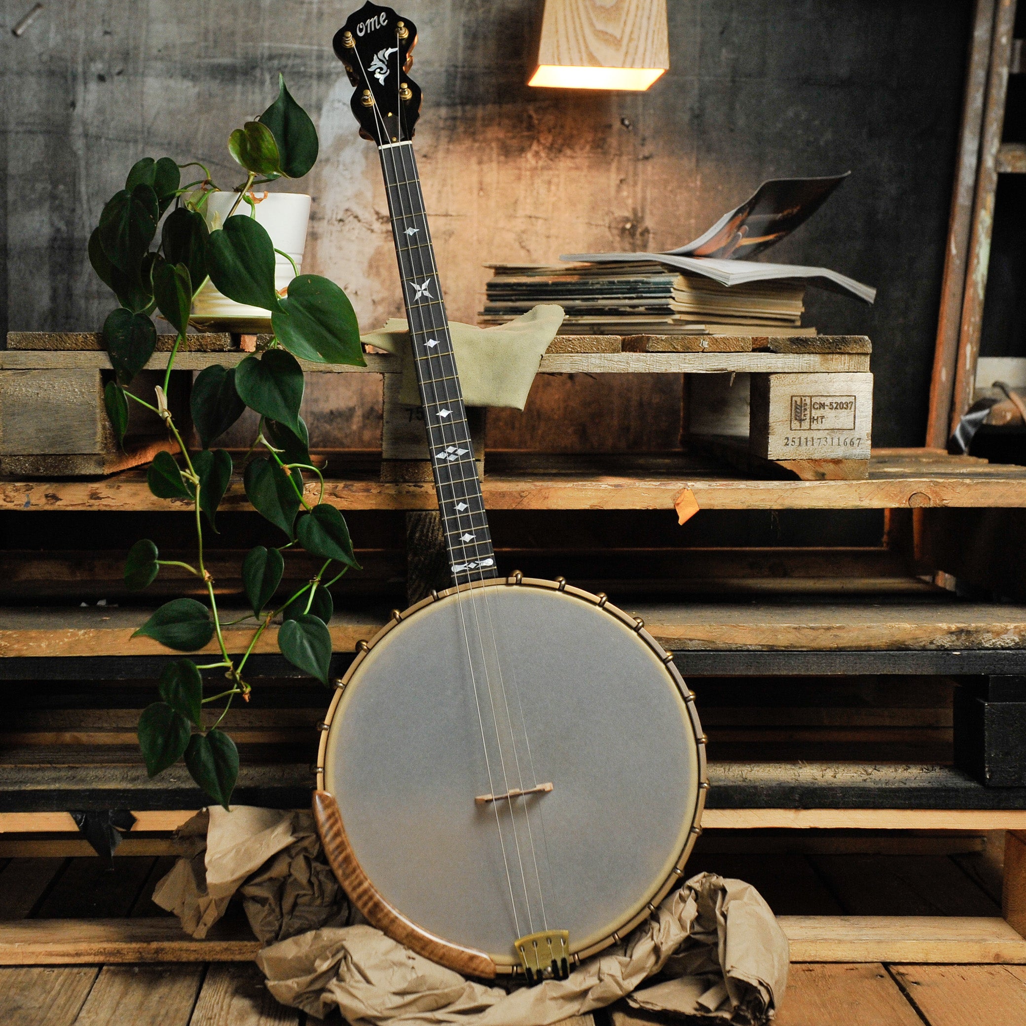Ome Wicklow 12" 4-String Open Back Tenor Banjo #226-076