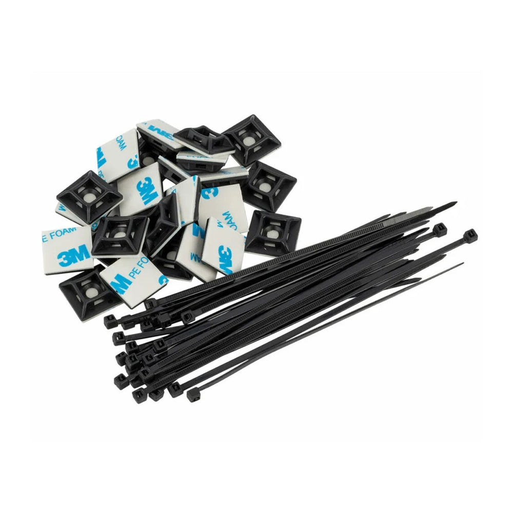 Xtreme PBCM Pedal Board Cable Management Kit (Black)