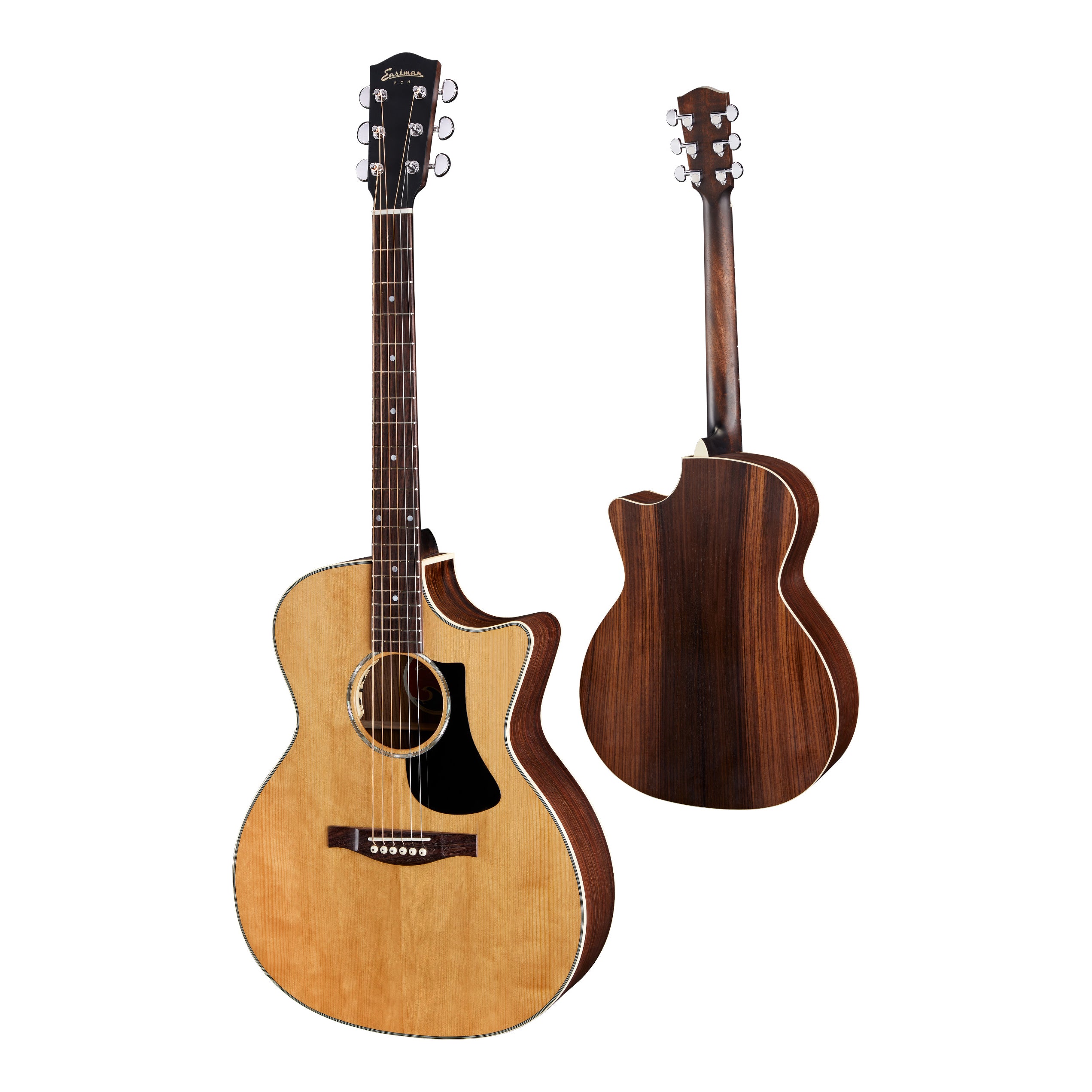 Eastman PCH2 GACE Grand Auditorium Acoustic Electric Guitar w/Bag