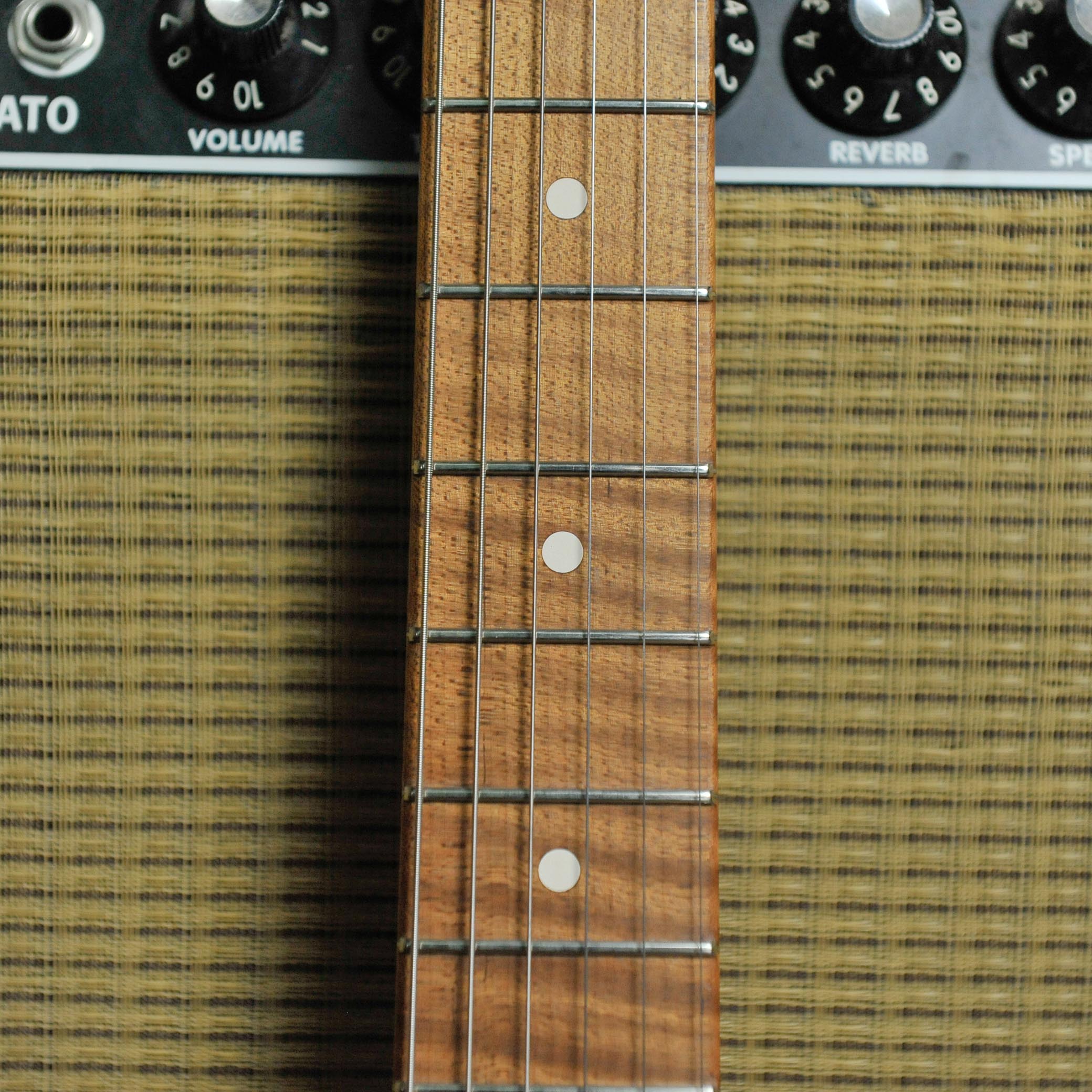 Patrick James Eggle OZ-T Transparent Two Tone Sunurst, Nitro Light Aged w/Case