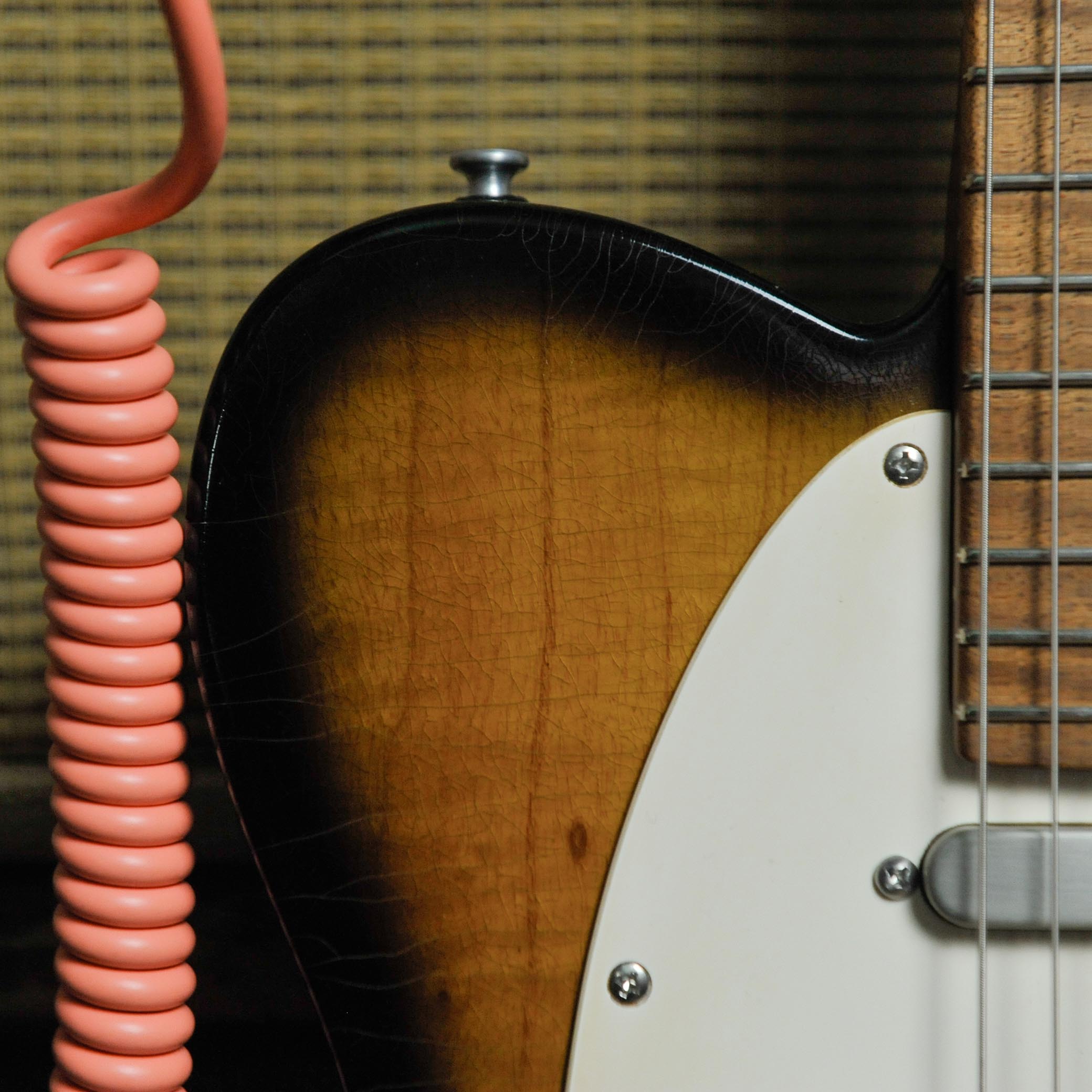 Patrick James Eggle OZ-T Transparent Two Tone Sunurst, Nitro Light Aged w/Case