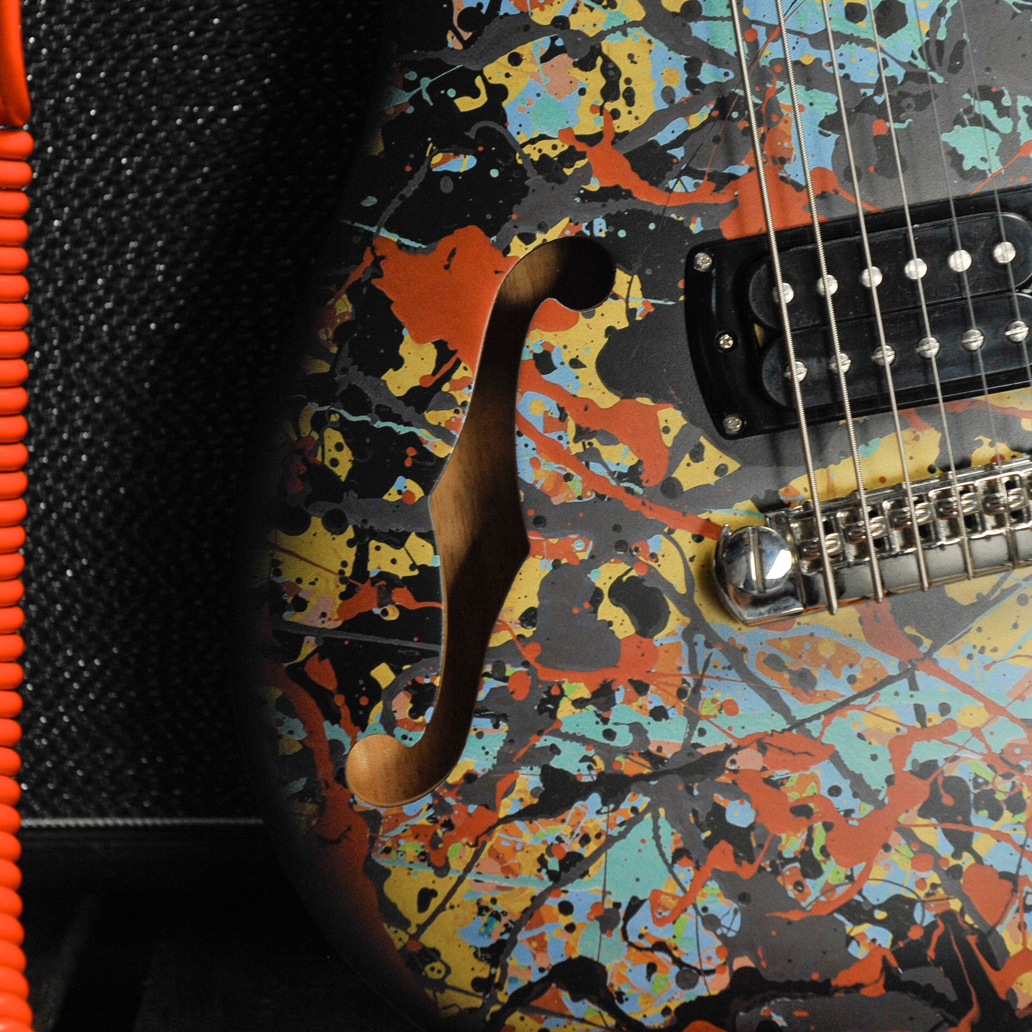 PRS SE Ed Sheeran Cosmic Splash: Ltd Edition HB1 Baritone w/Bag