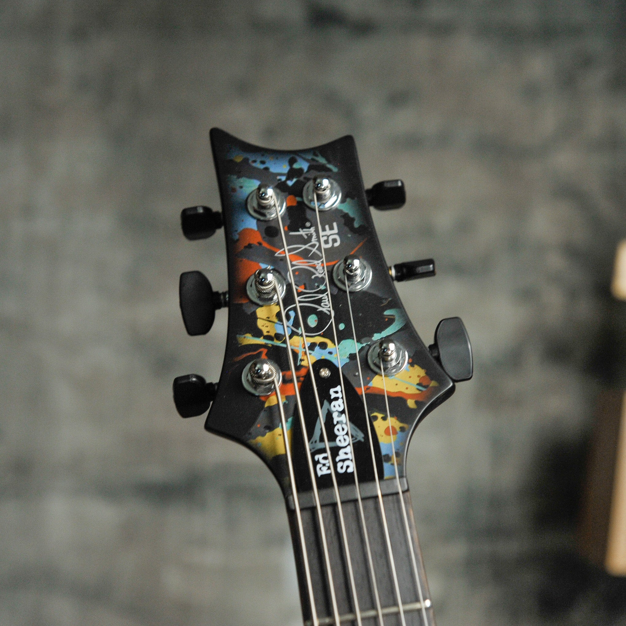 PRS SE Ed Sheeran Cosmic Splash: Ltd Edition HB1 Baritone w/Bag