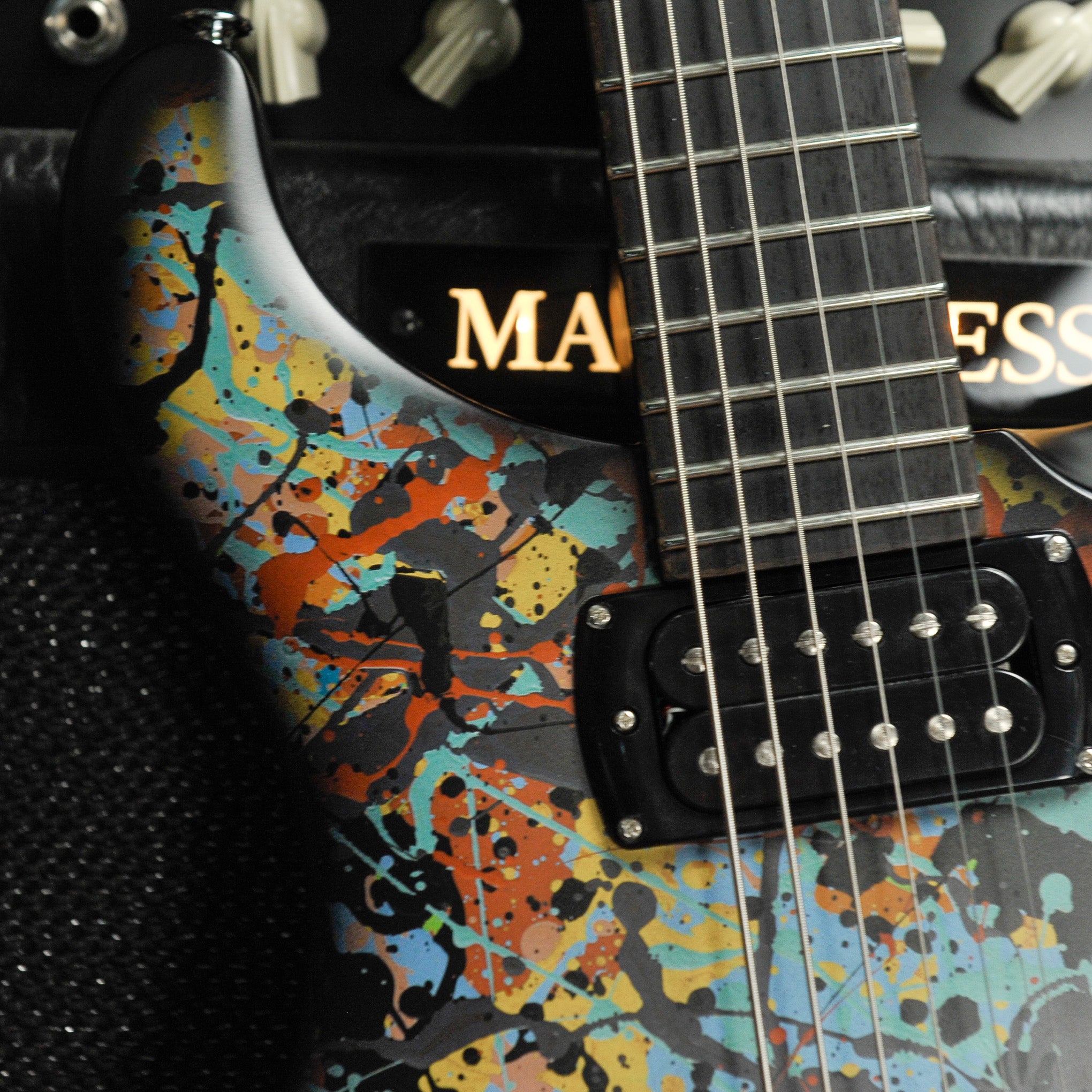 PRS SE Ed Sheeran Cosmic Splash: Ltd Edition HB1 Baritone w/Bag