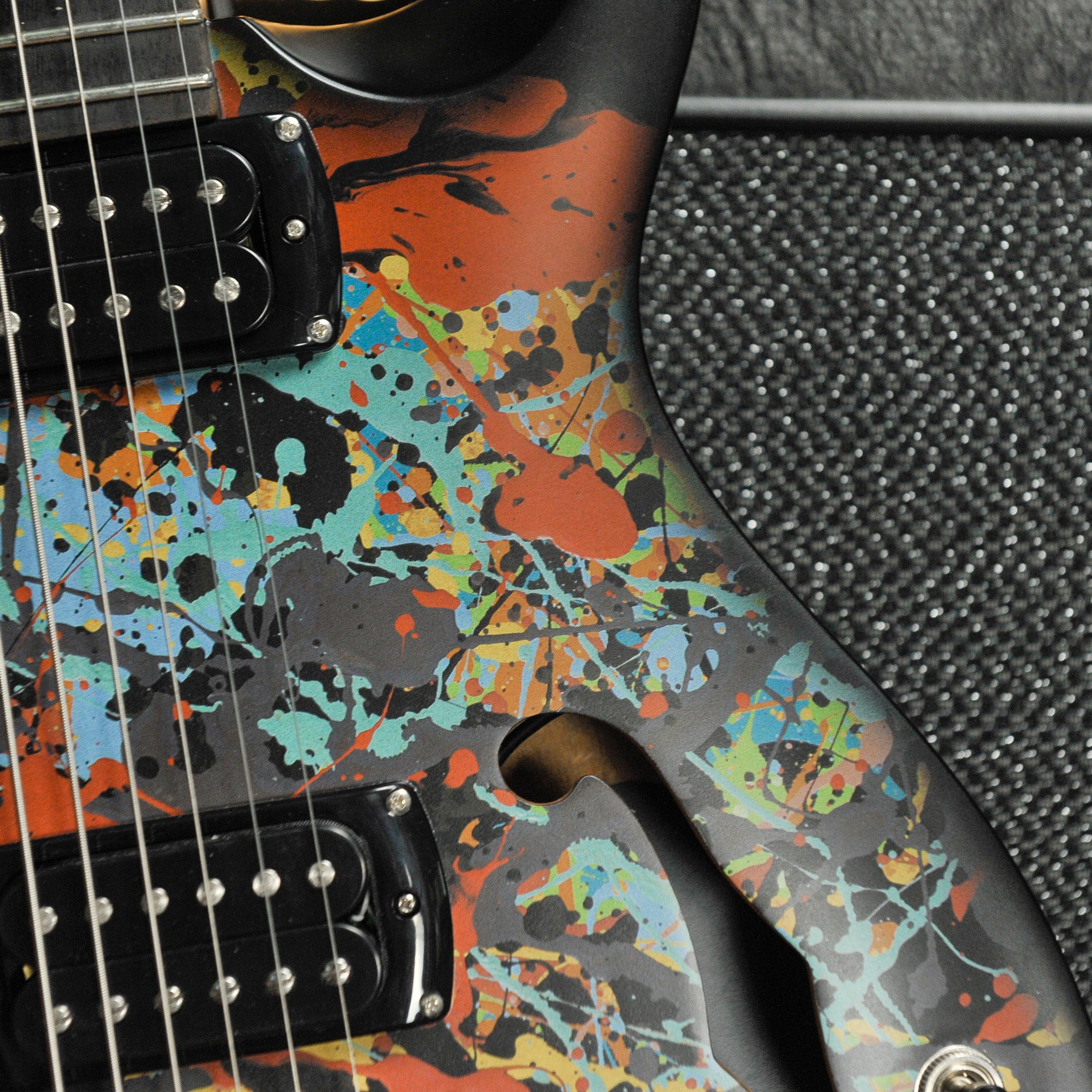 PRS SE Ed Sheeran Cosmic Splash: Ltd Edition HB1 Baritone w/Bag
