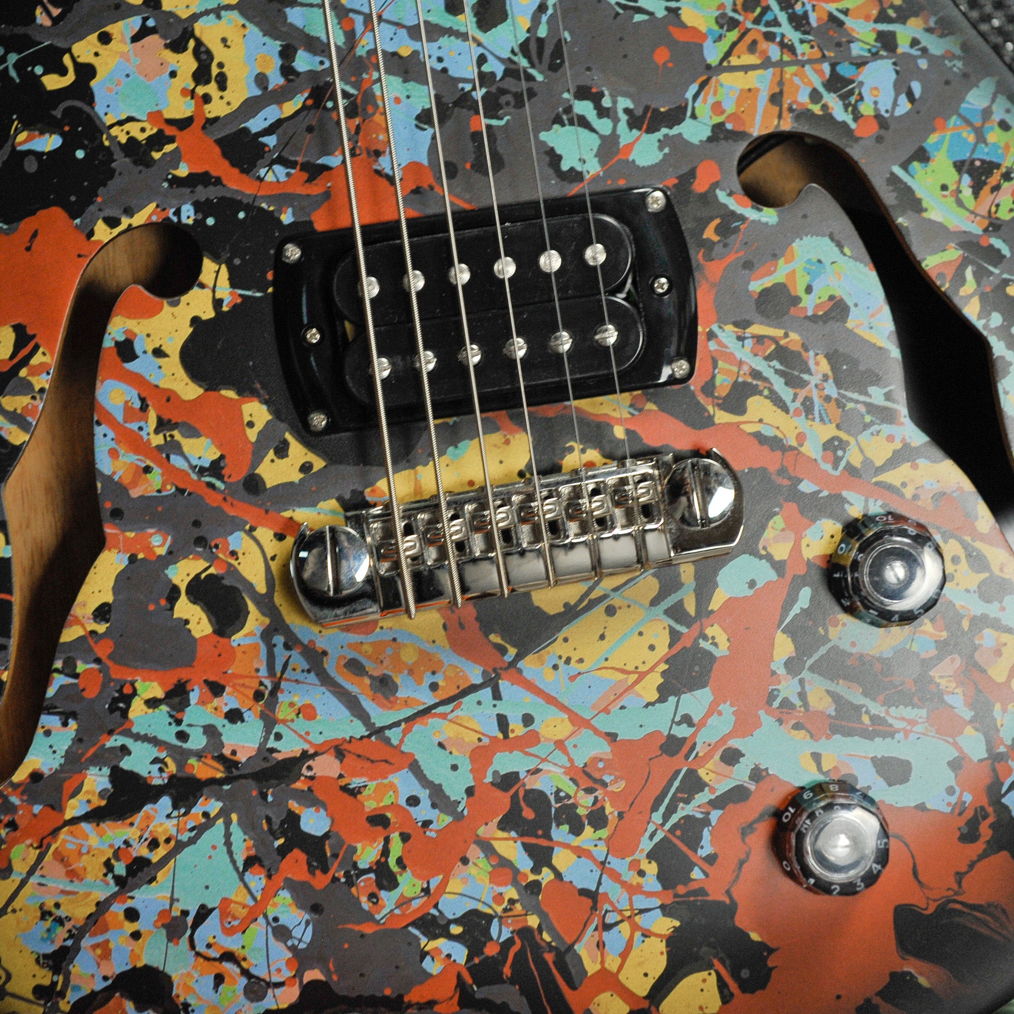 PRS SE Ed Sheeran Cosmic Splash: Ltd Edition HB1 Baritone w/Bag