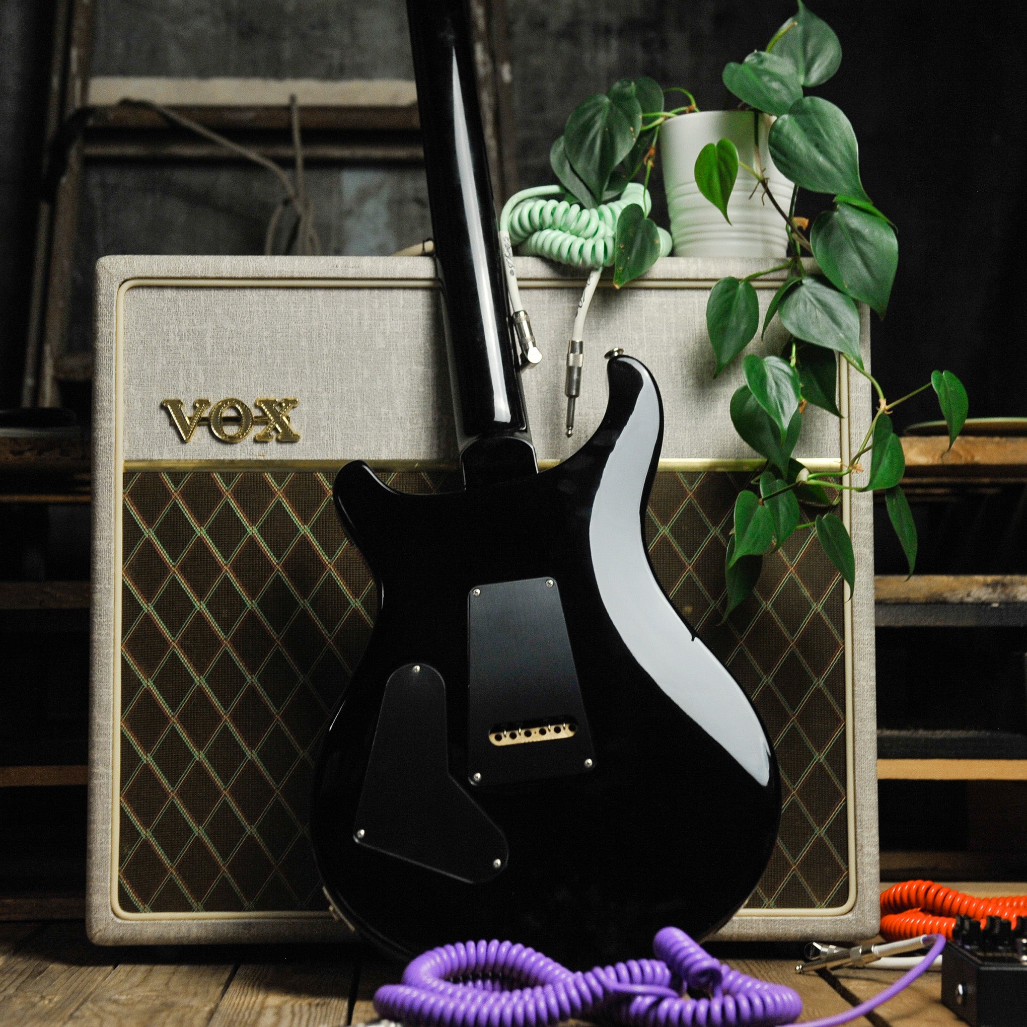 PRS Custom 24 Pattern Thin Neck - Charcoal Burst