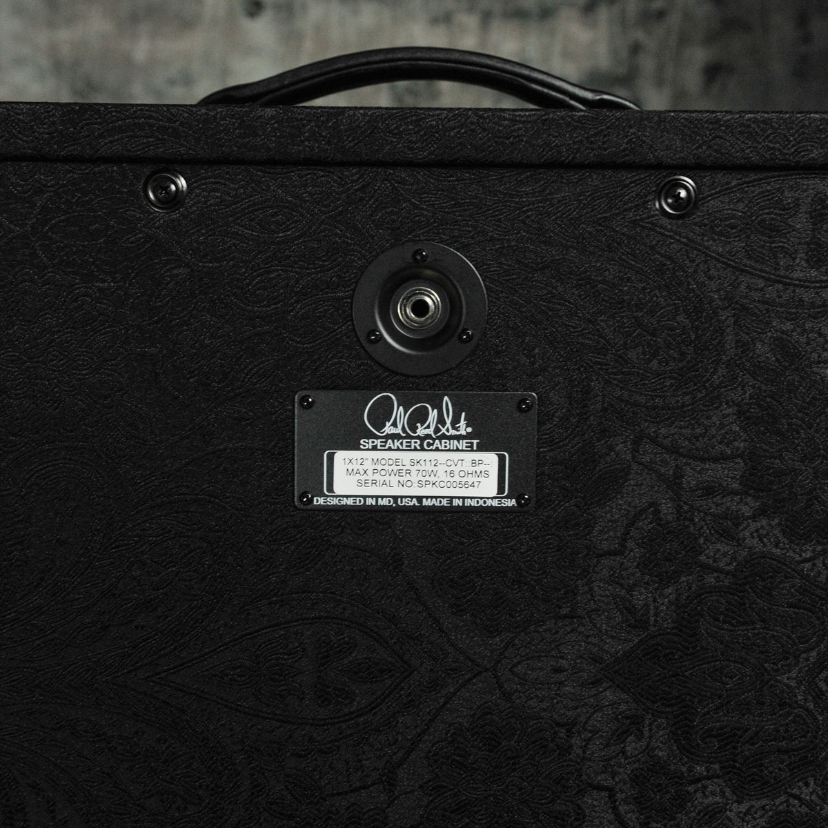 PRS HDRX 20 1x12 Cabinet Black Paisley Limited Edition