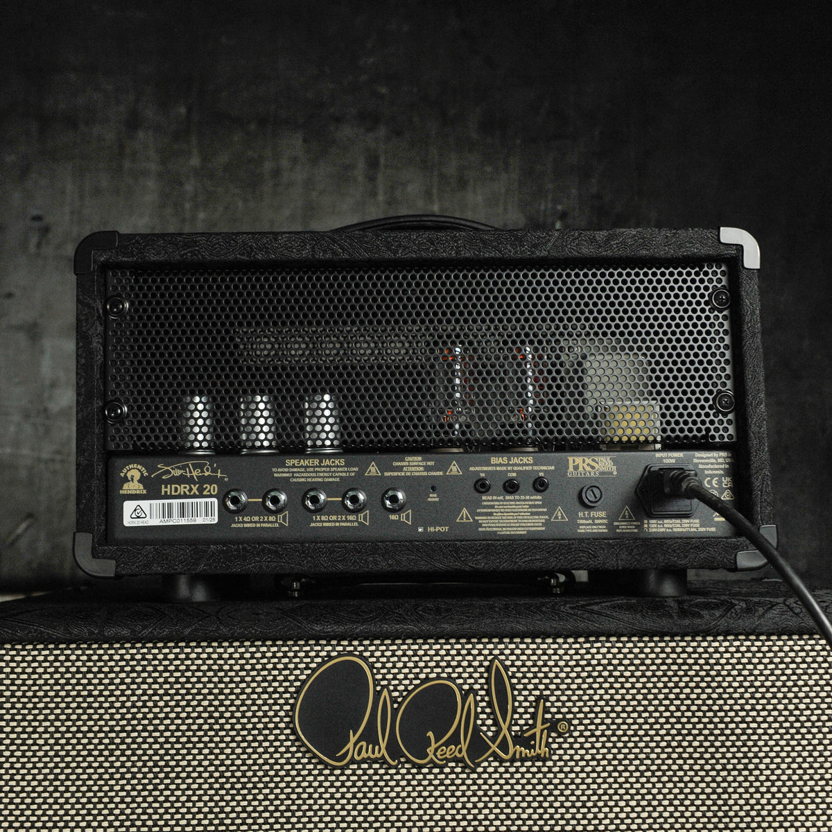 PRS HDRX 20w 2-Channel All Tube Head Limited Black Paisley