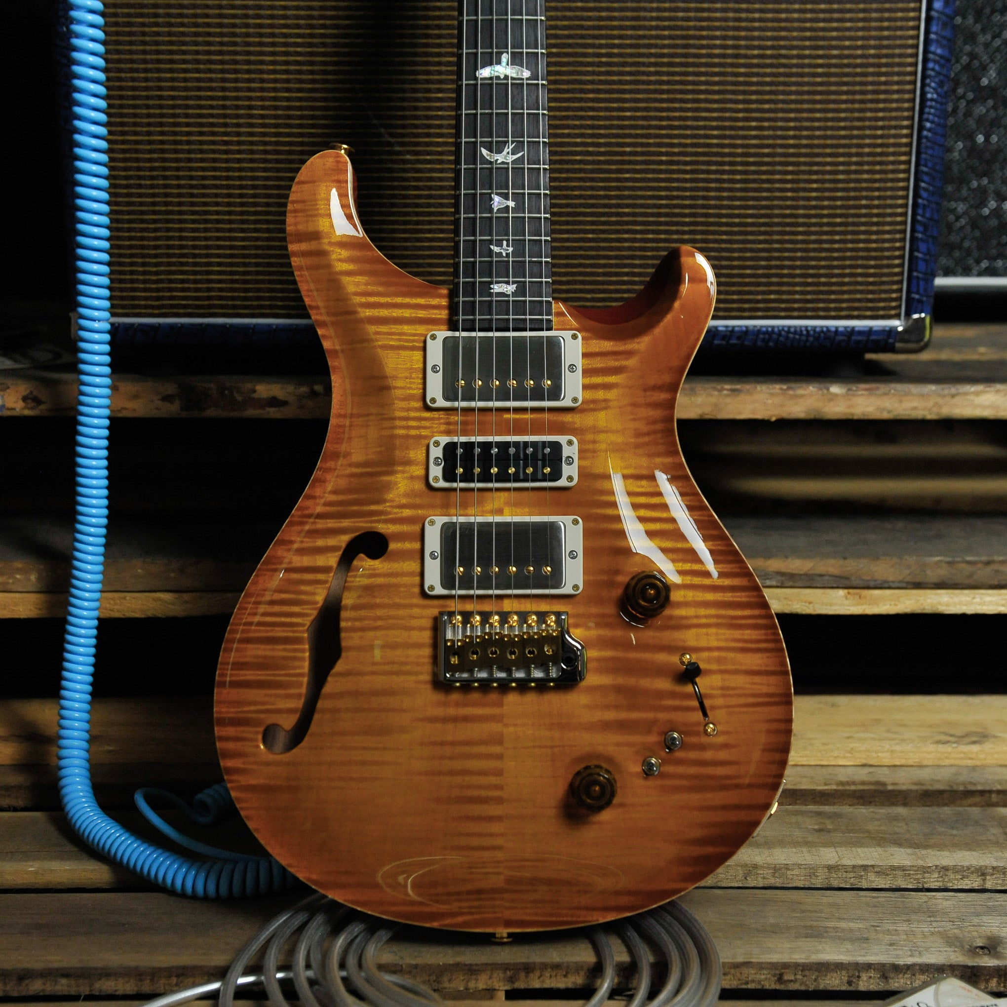 PRS Special Semi Hollow: 10 Top, McCarty Sunburst w/Case