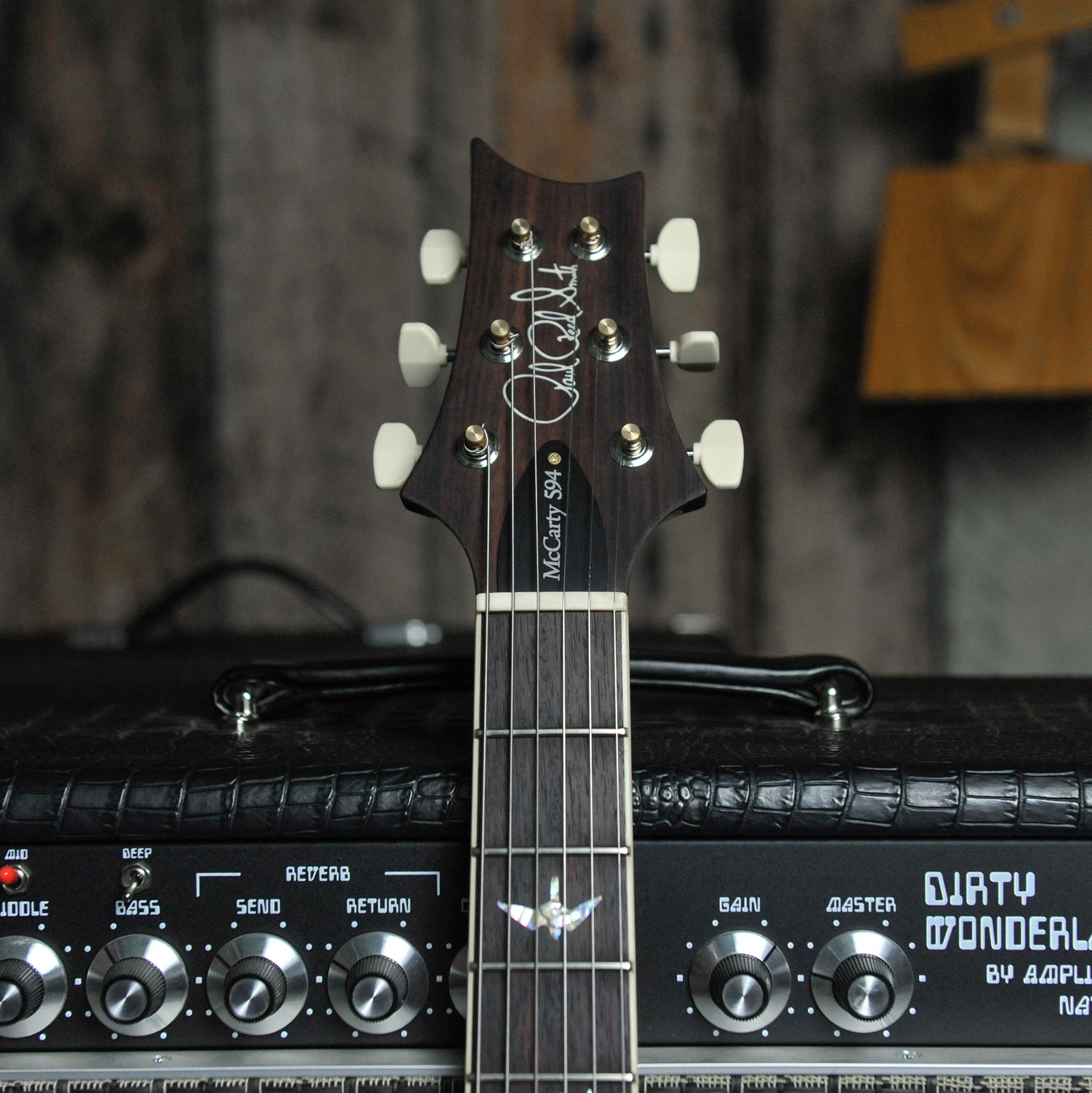 PRS McCarty 594 10 Top, Faded Blue Jean w/Case