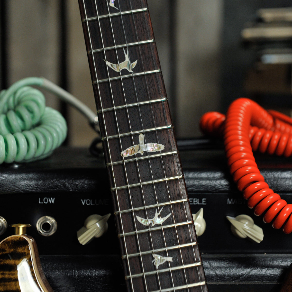 PRS Special Semi Hollow 10 Top, Yellow Tiger w/Case