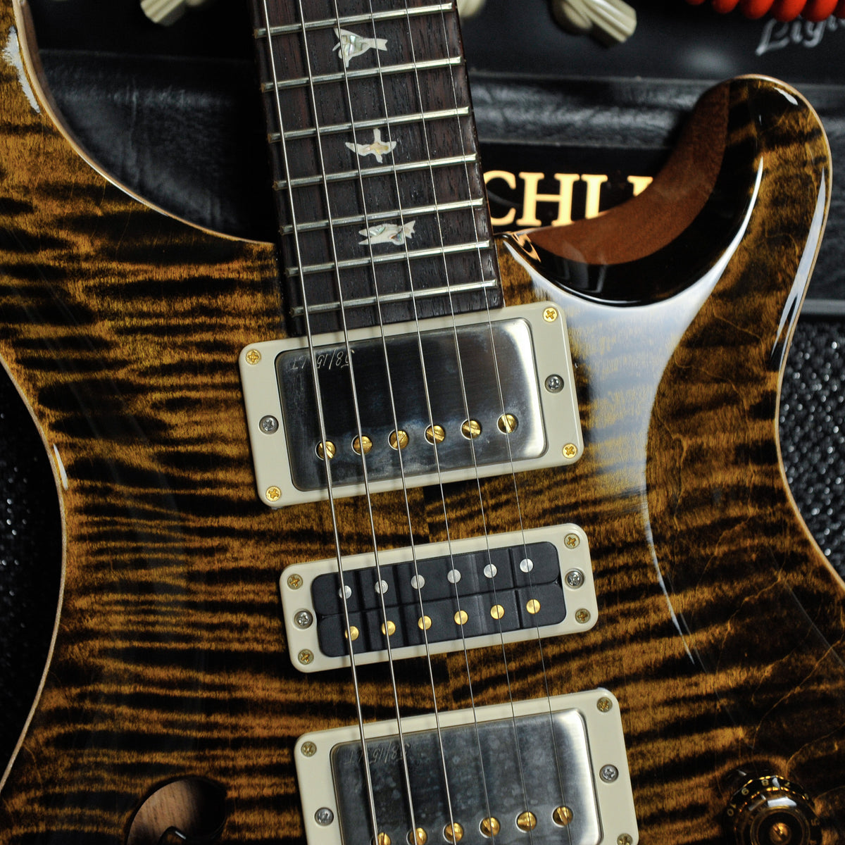 PRS Special Semi Hollow 10 Top, Yellow Tiger w/Case