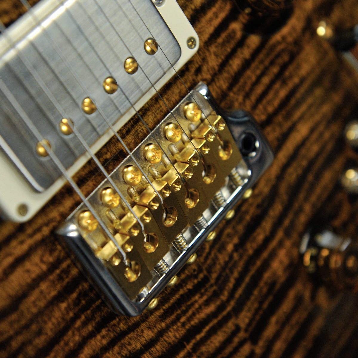 PRS Special Semi Hollow 10 Top, Yellow Tiger w/Case