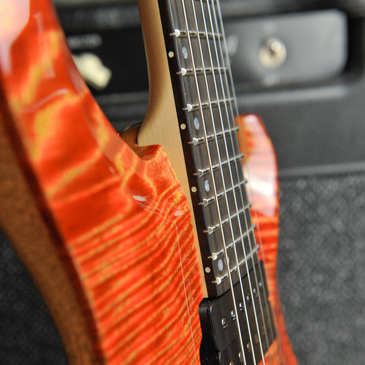 PRS Tekton Electric Guitar Imperial Topaz Natural Neck