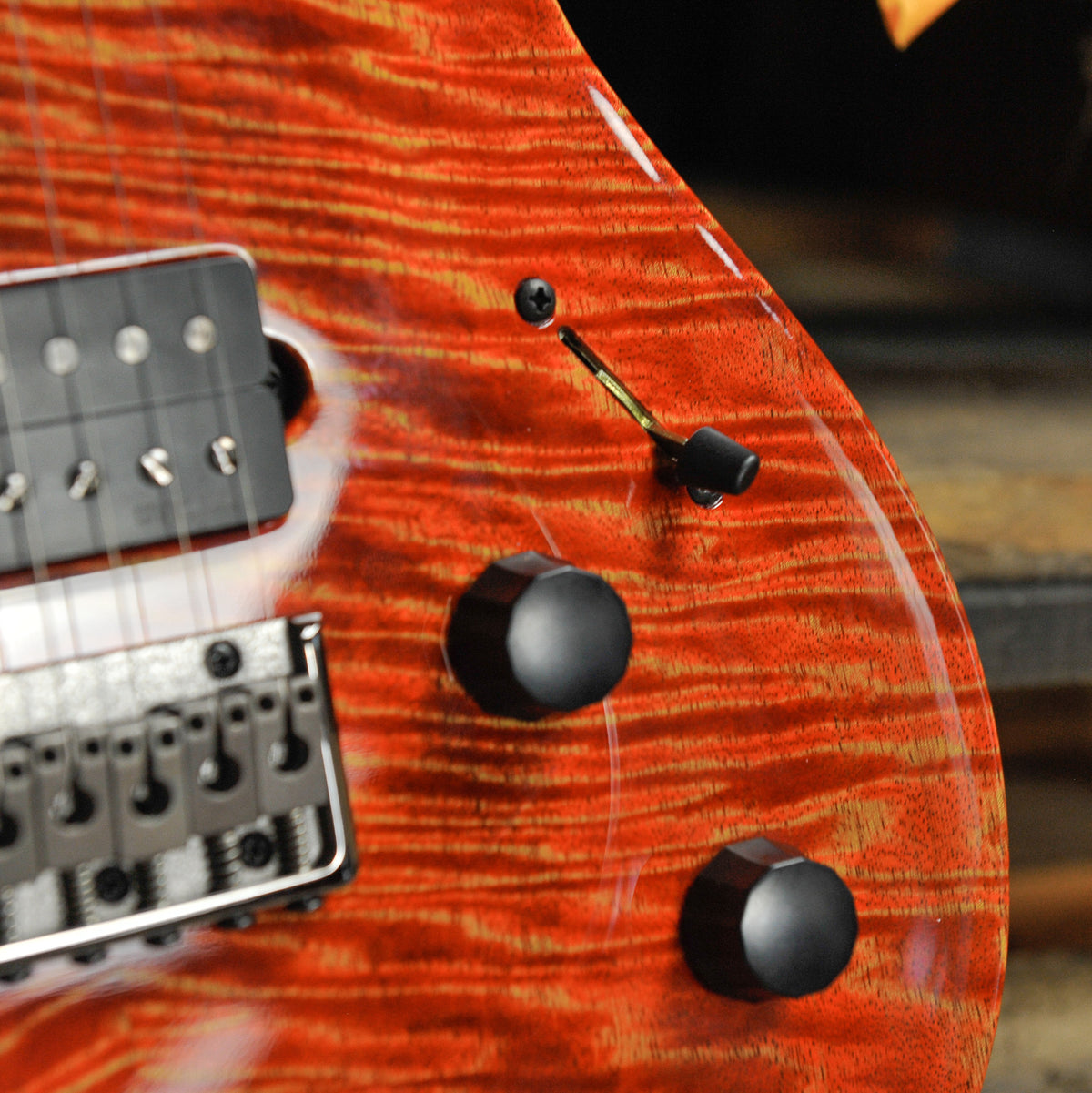 PRS Tekton Electric Guitar Imperial Topaz Natural Neck