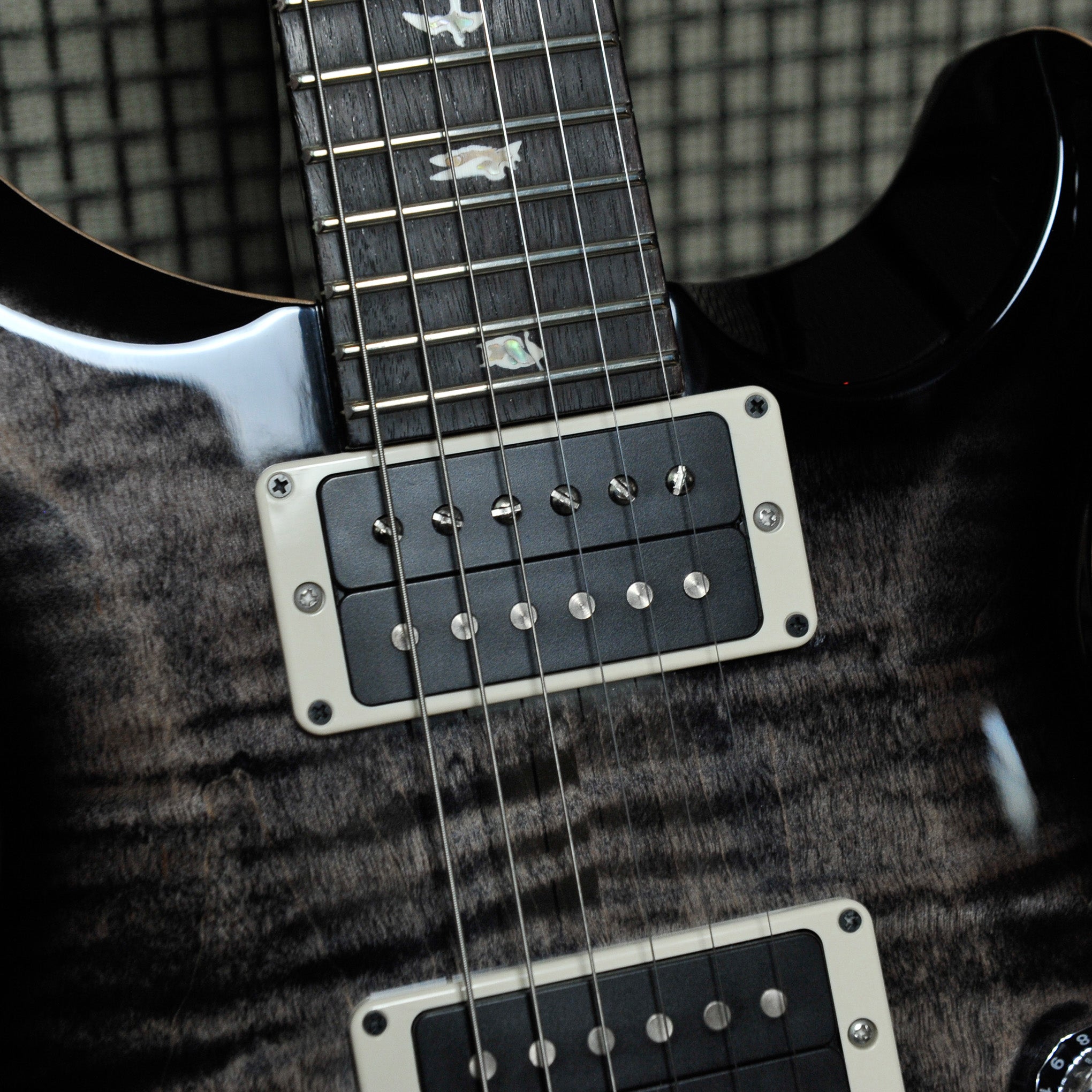 PRS Custom 24 Pattern Thin Neck - Charcoal Burst