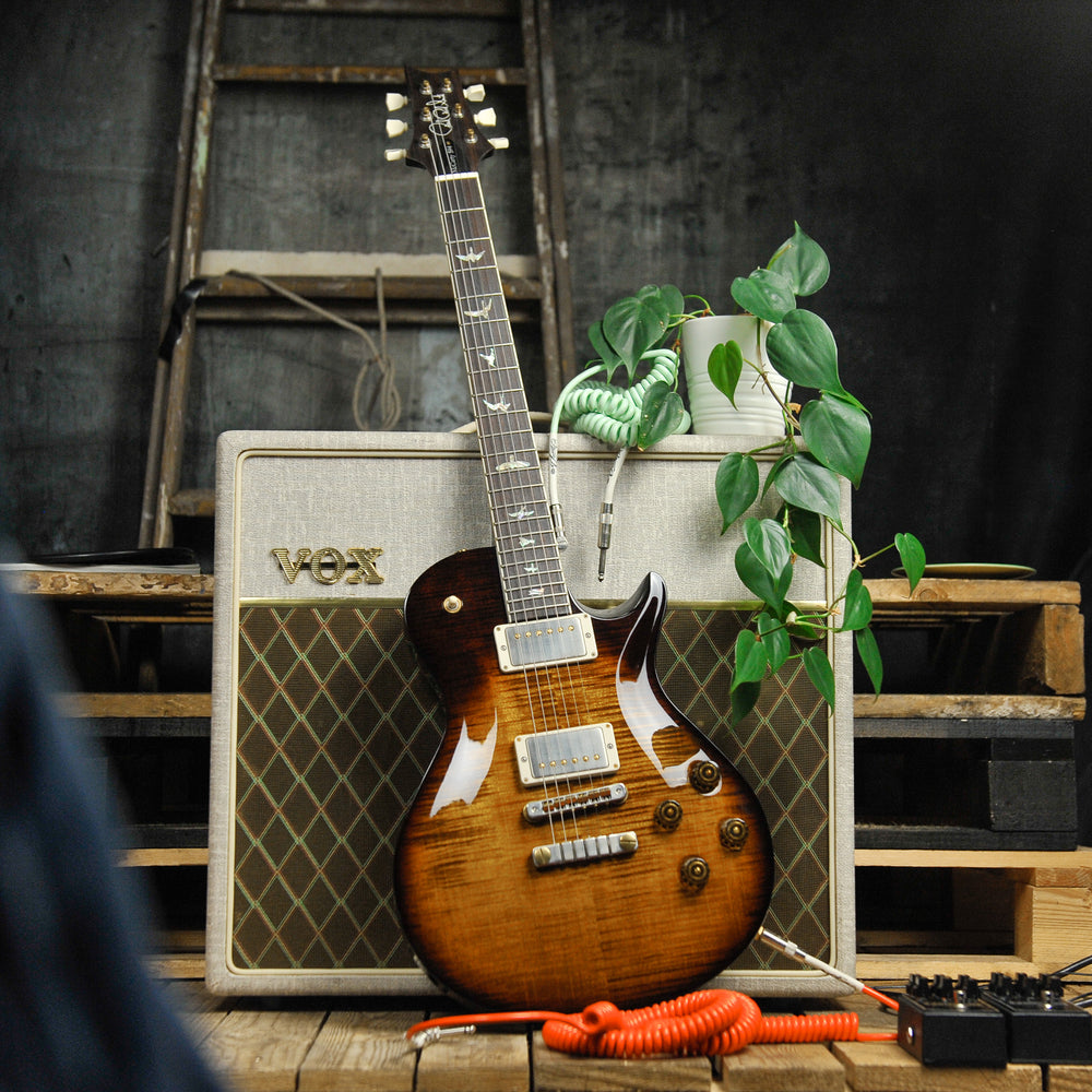 PRS Singlecut McCarty SC 594 10 Top, Black Gold Burst