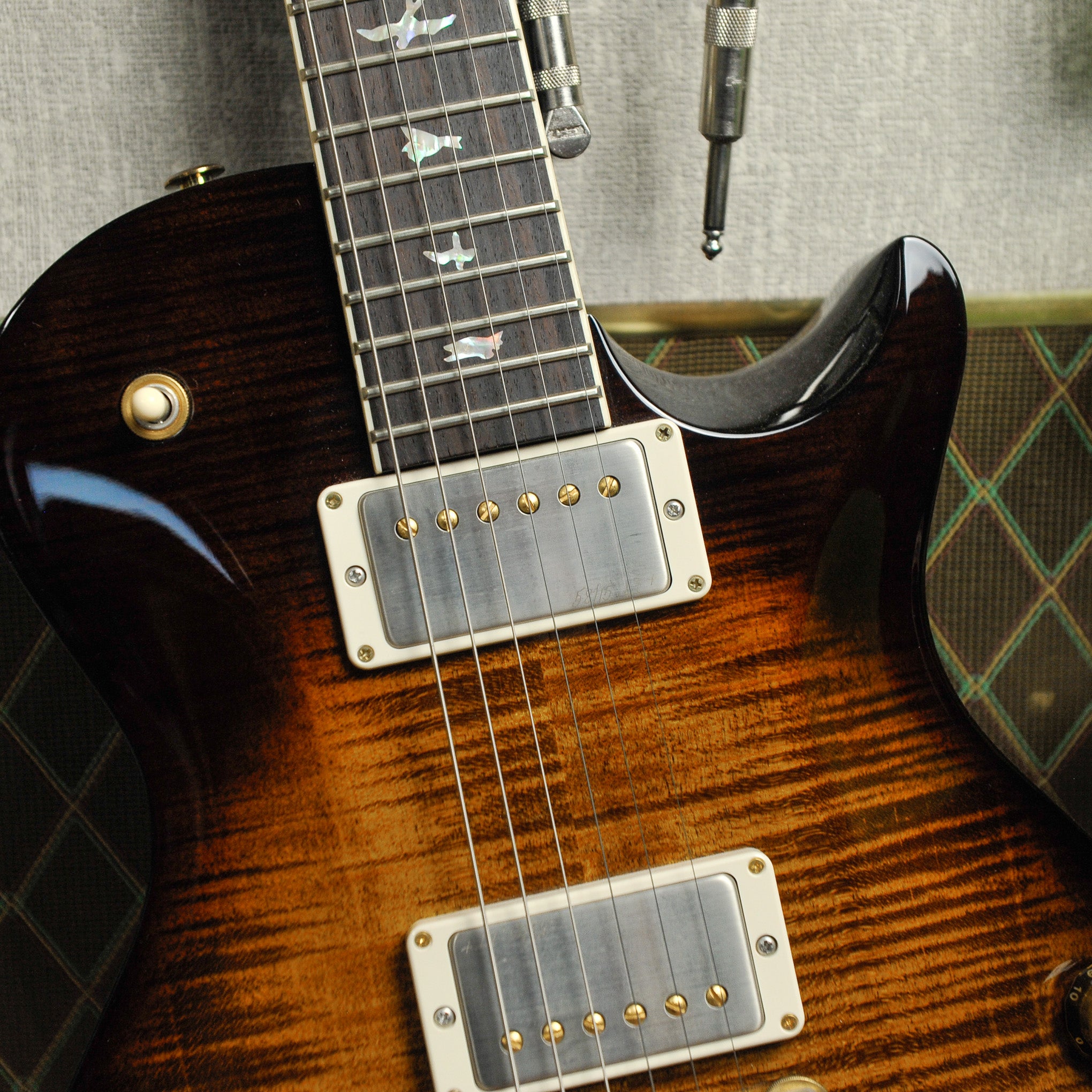 PRS Singlecut McCarty SC 594 10 Top, Black Gold Burst