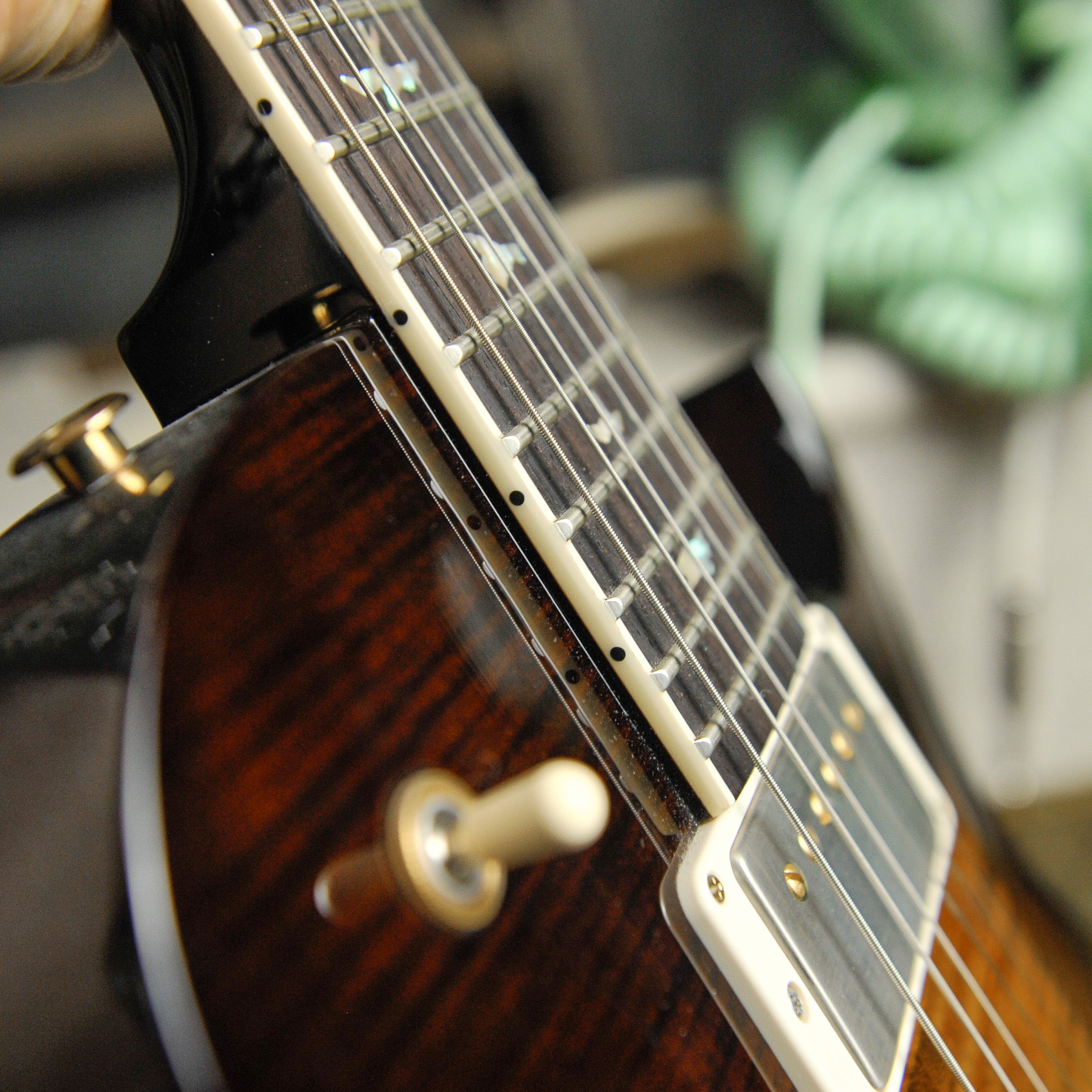 PRS Singlecut McCarty SC 594 10 Top, Black Gold Burst