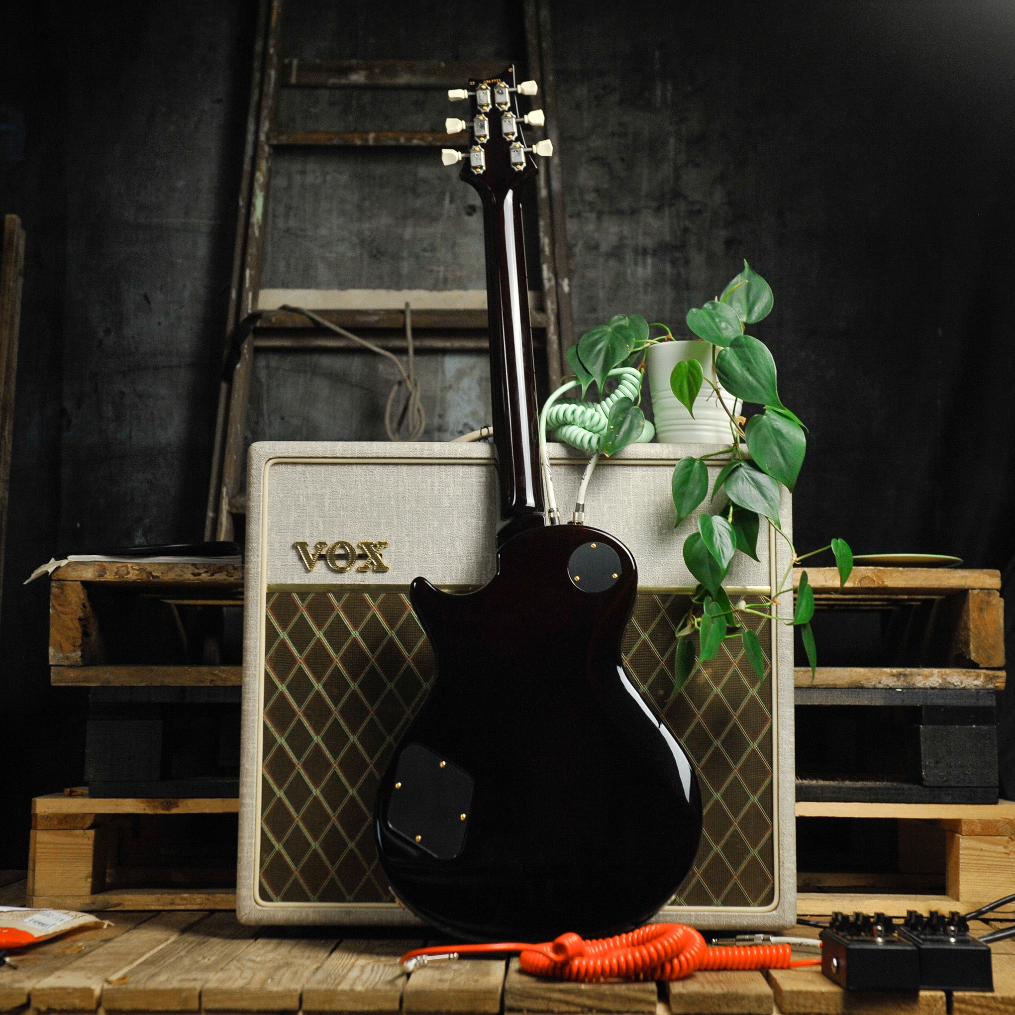 PRS Singlecut McCarty SC 594 10 Top, Black Gold Burst