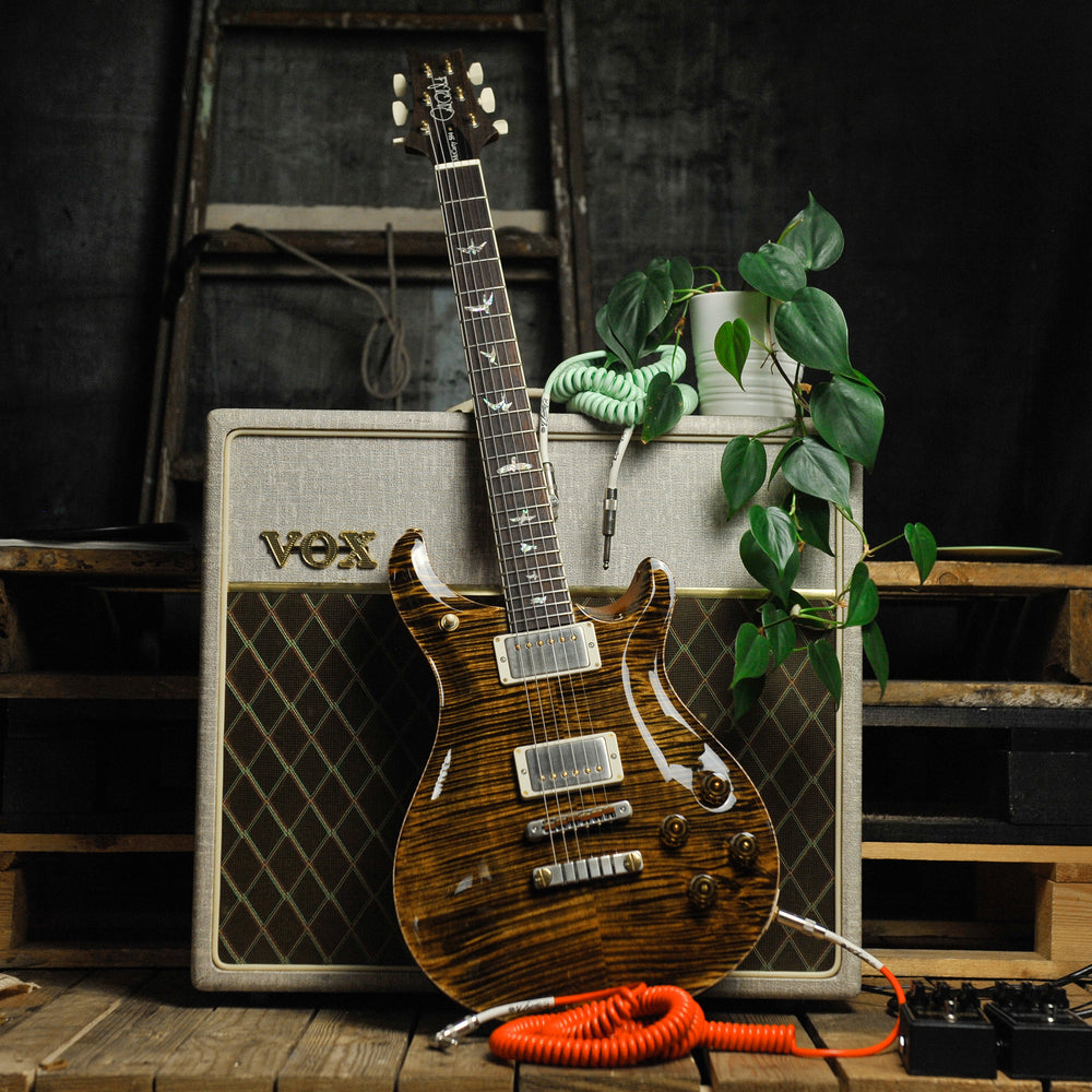 PRS McCarty 594 10 Top, Yellow Tiger w/Case