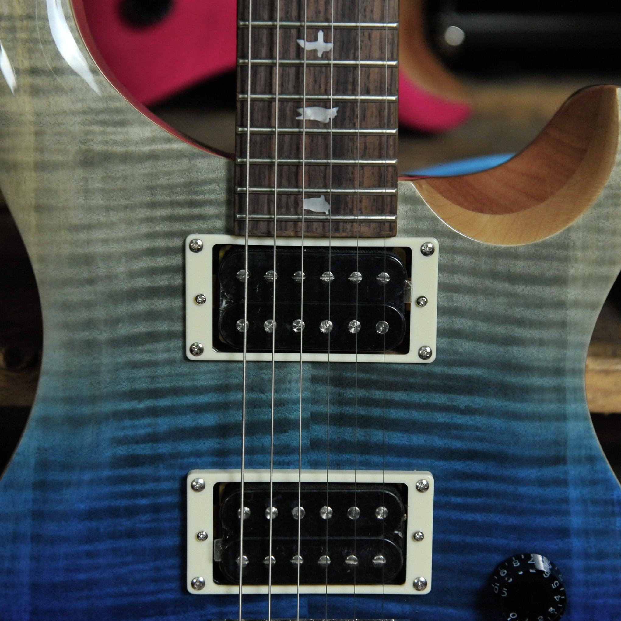 PRS SE Custom 24 Blue Fade w/Bag