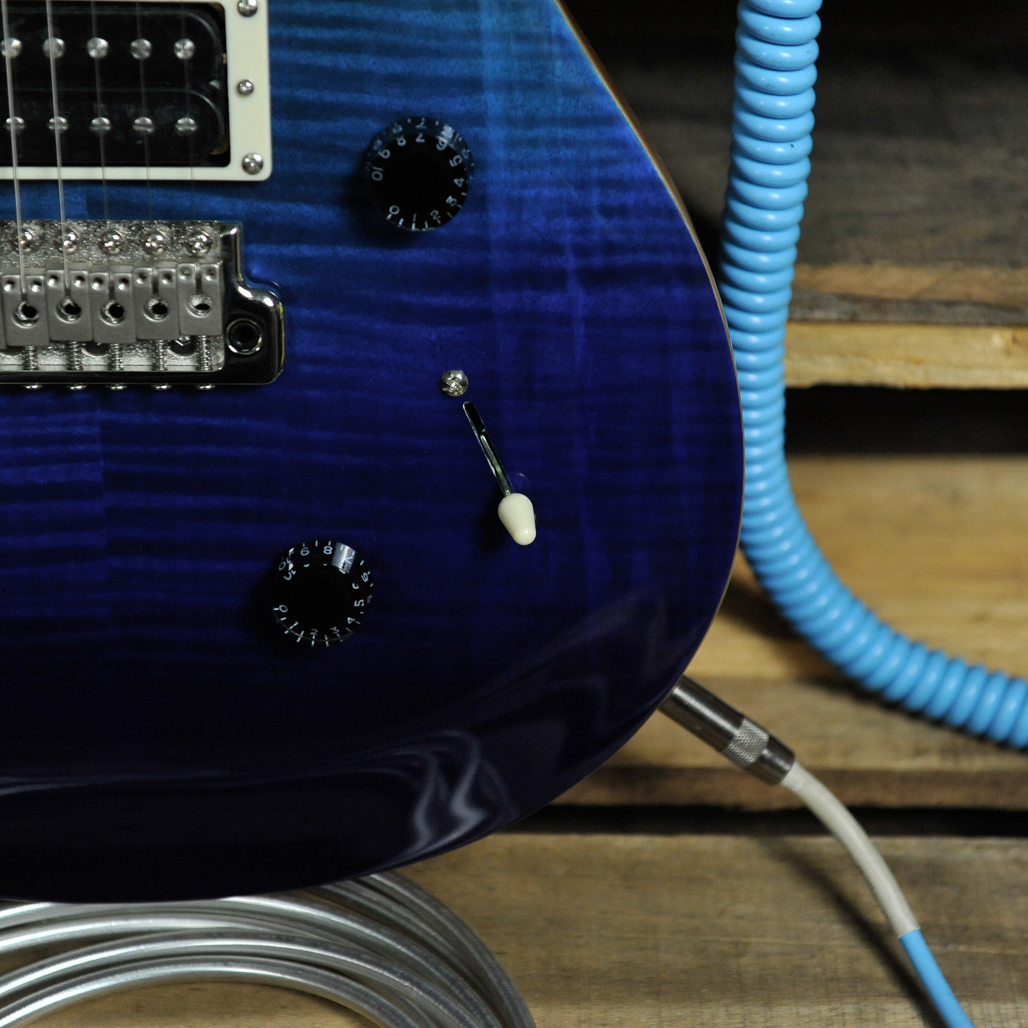 PRS SE Custom 24 Blue Fade w/Bag