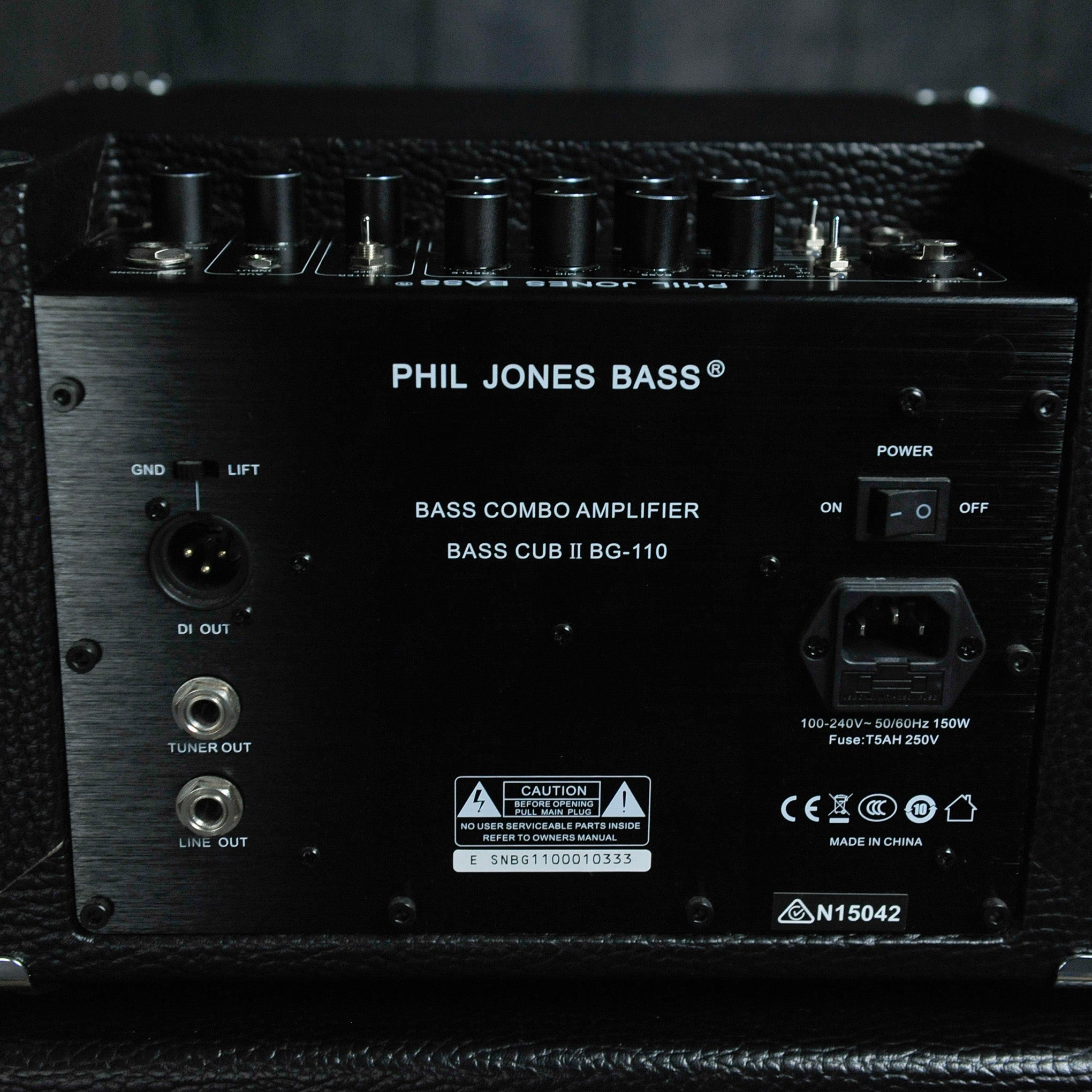 Phil Jones Bass Cub II - 110W 2x5 BG-110 Blk