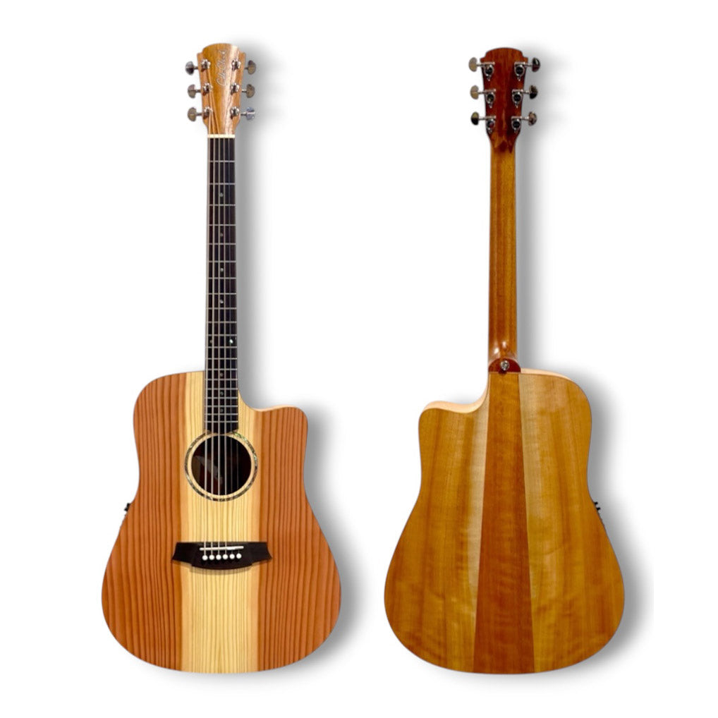 Cole Clark Studio FL1EC Redwood Maple w/Bag