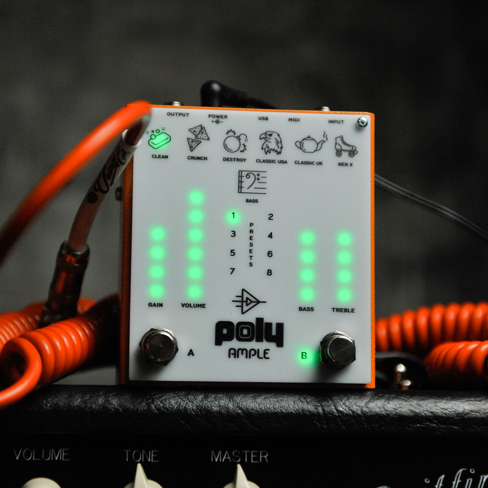 Poly Effects Ample Amp Modelling Pedal