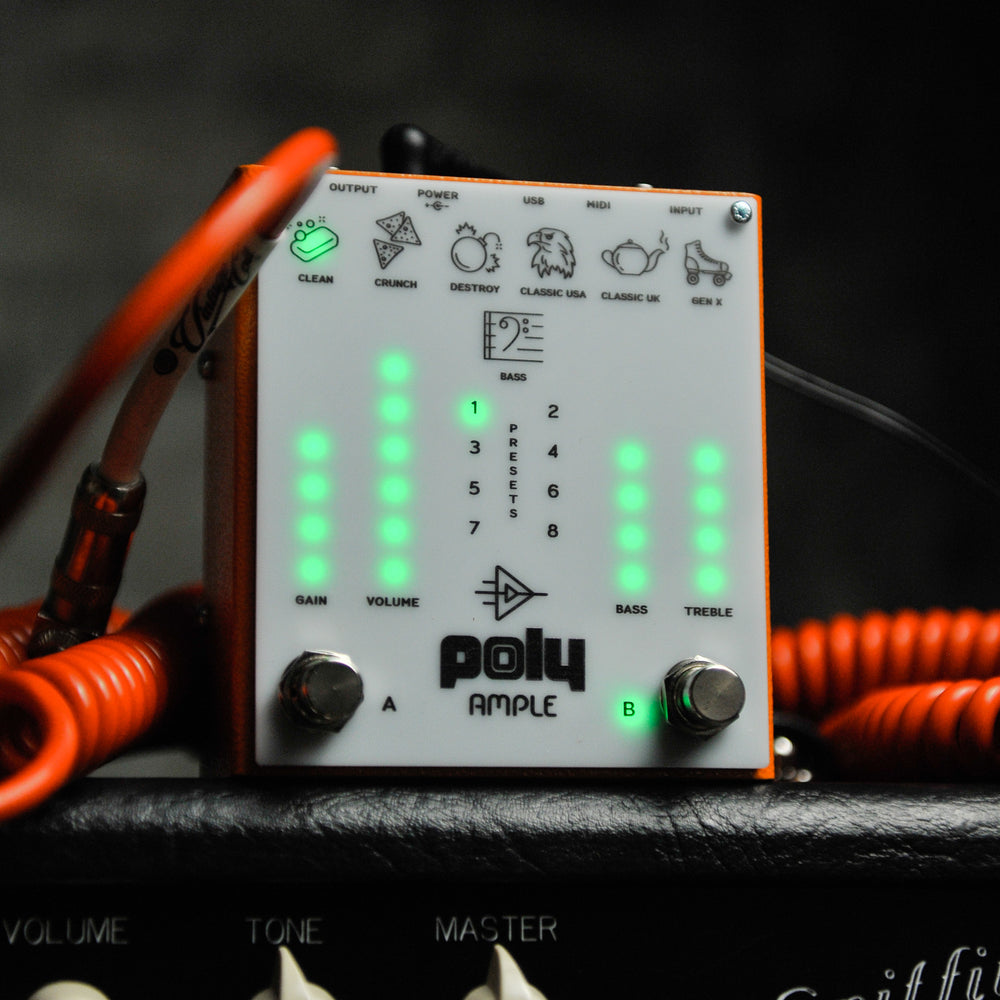 Poly Effects Ample Amp Modelling Pedal