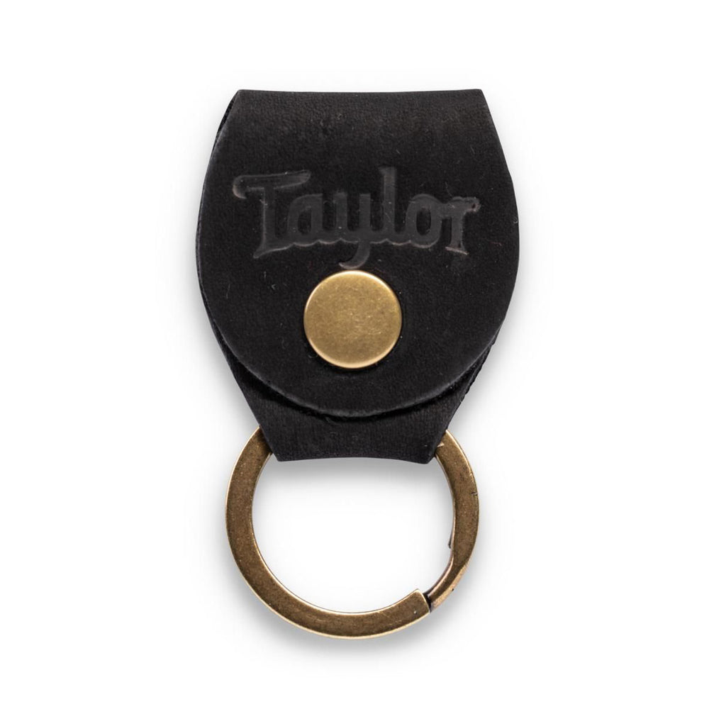 Taylor Key Ring w/Pick Holder Black Nubuck