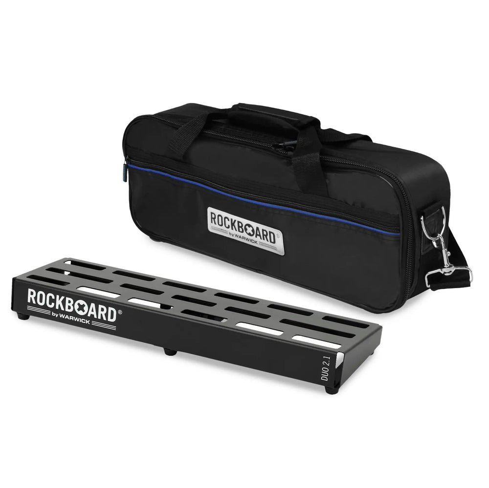 RockBoard DUO 2.1 Pedalboard w/Gig Bag